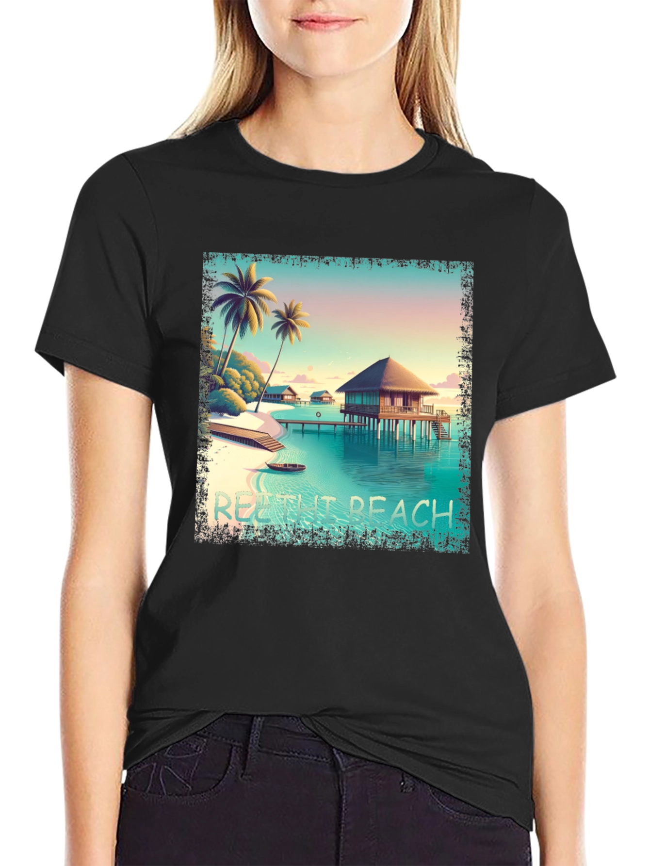 Beach Resort Graphic Tee - Island Life Style