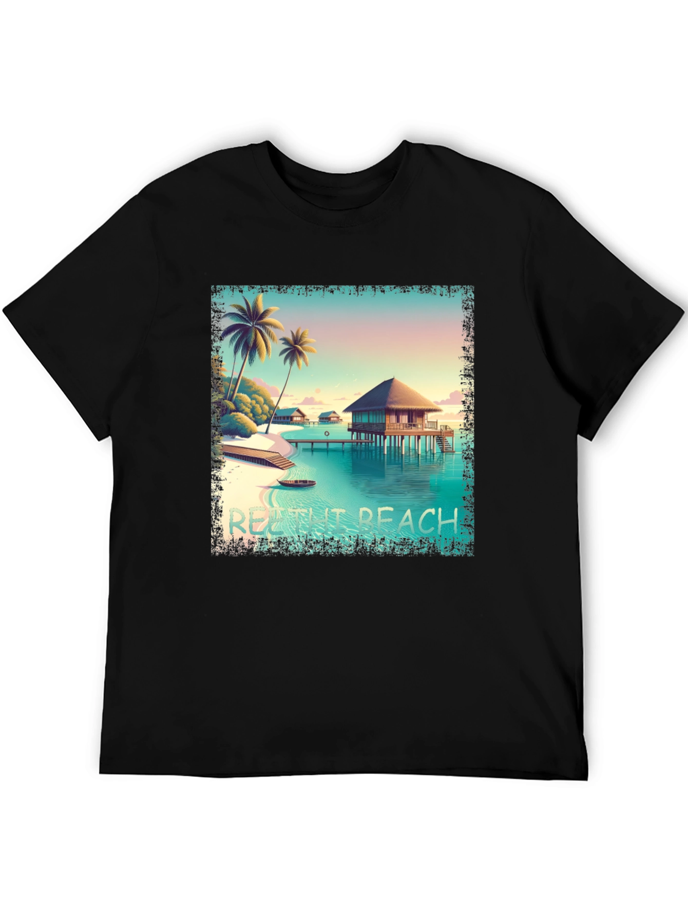 Beach Resort Graphic Tee - Island Life Style