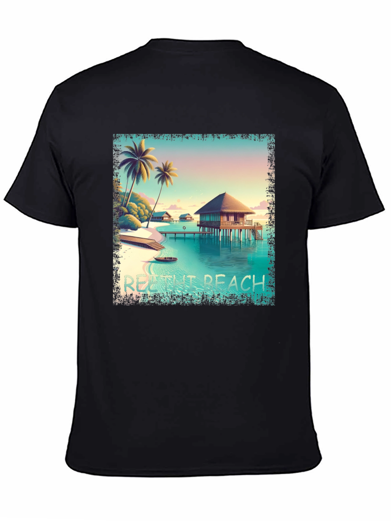 Beach Resort Graphic Tee - Island Life Style