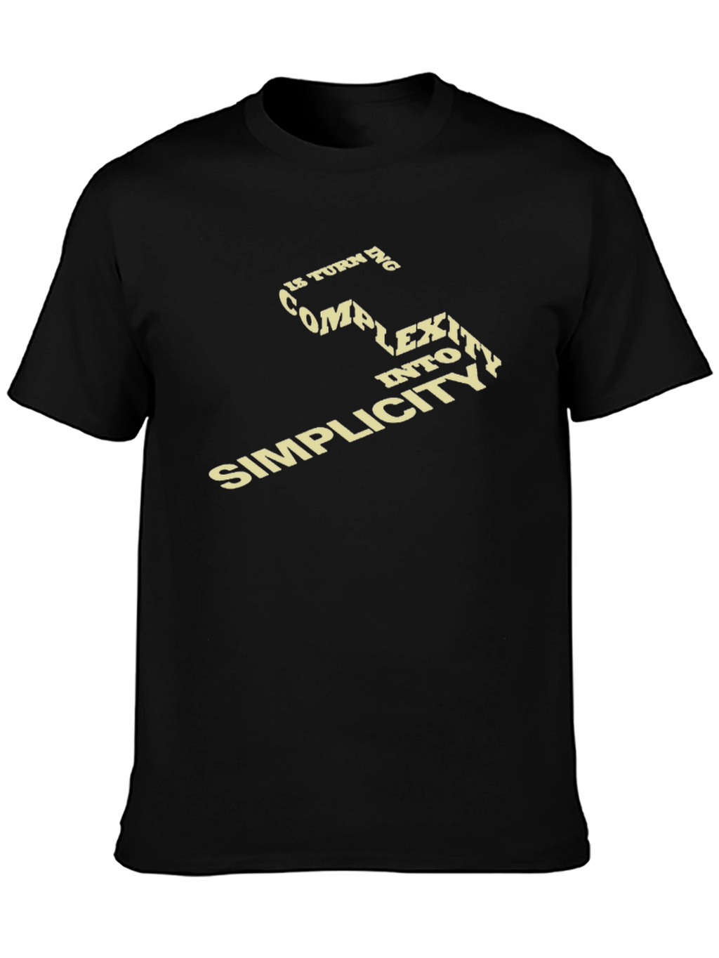 Complexity to Simplicity Graphic Tee
