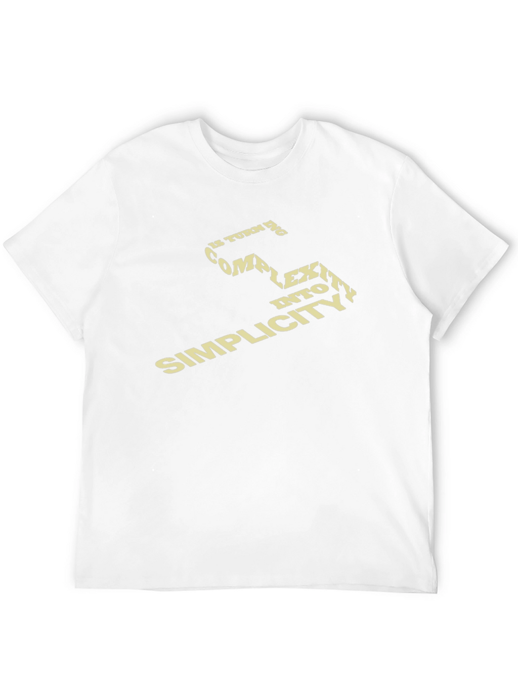 Complexity to Simplicity Graphic Tee