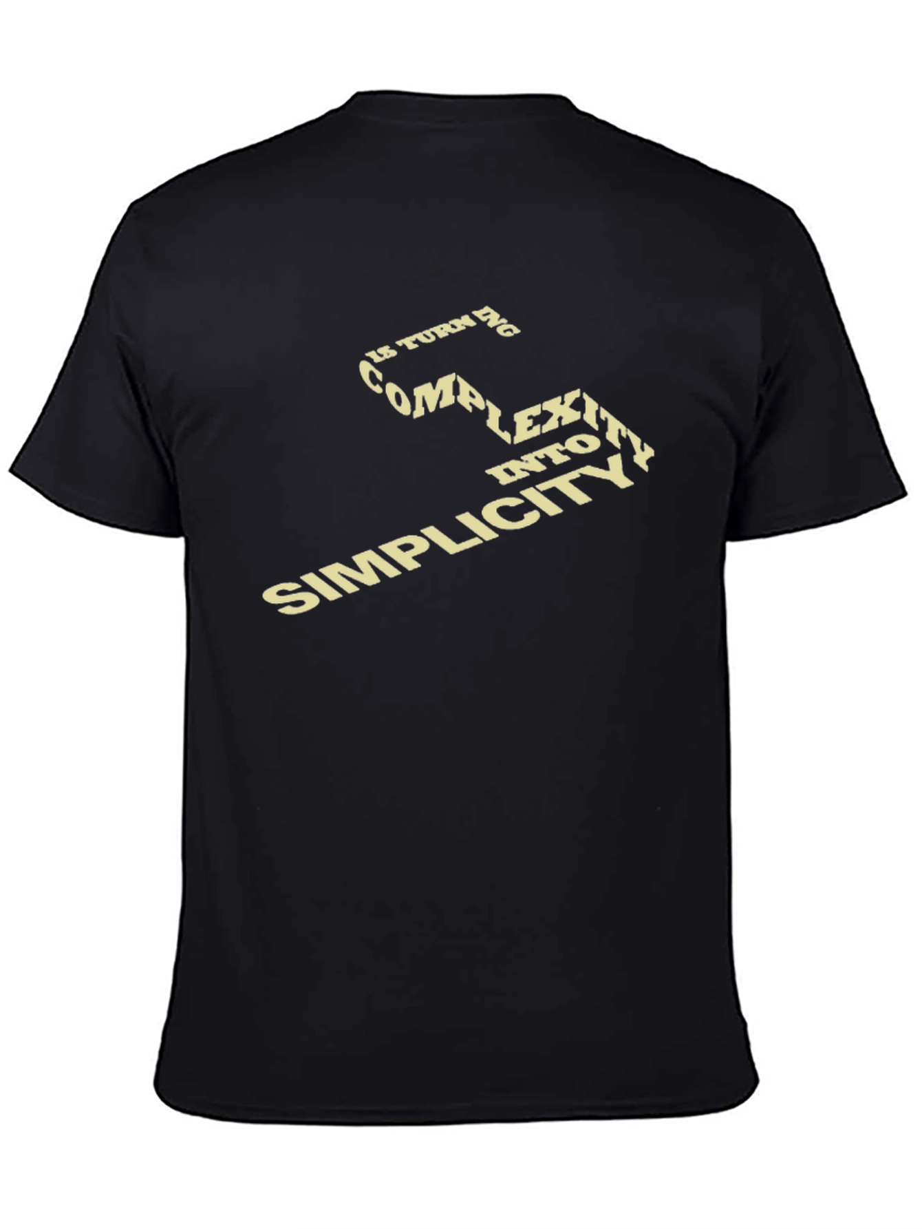 Complexity to Simplicity Graphic Tee
