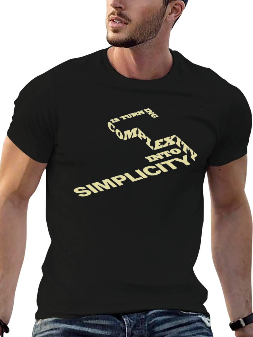 Complexity to Simplicity Graphic Tee
