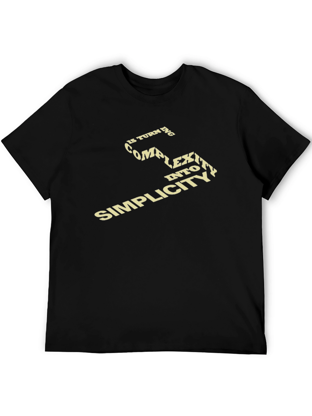 Complexity to Simplicity Graphic Tee