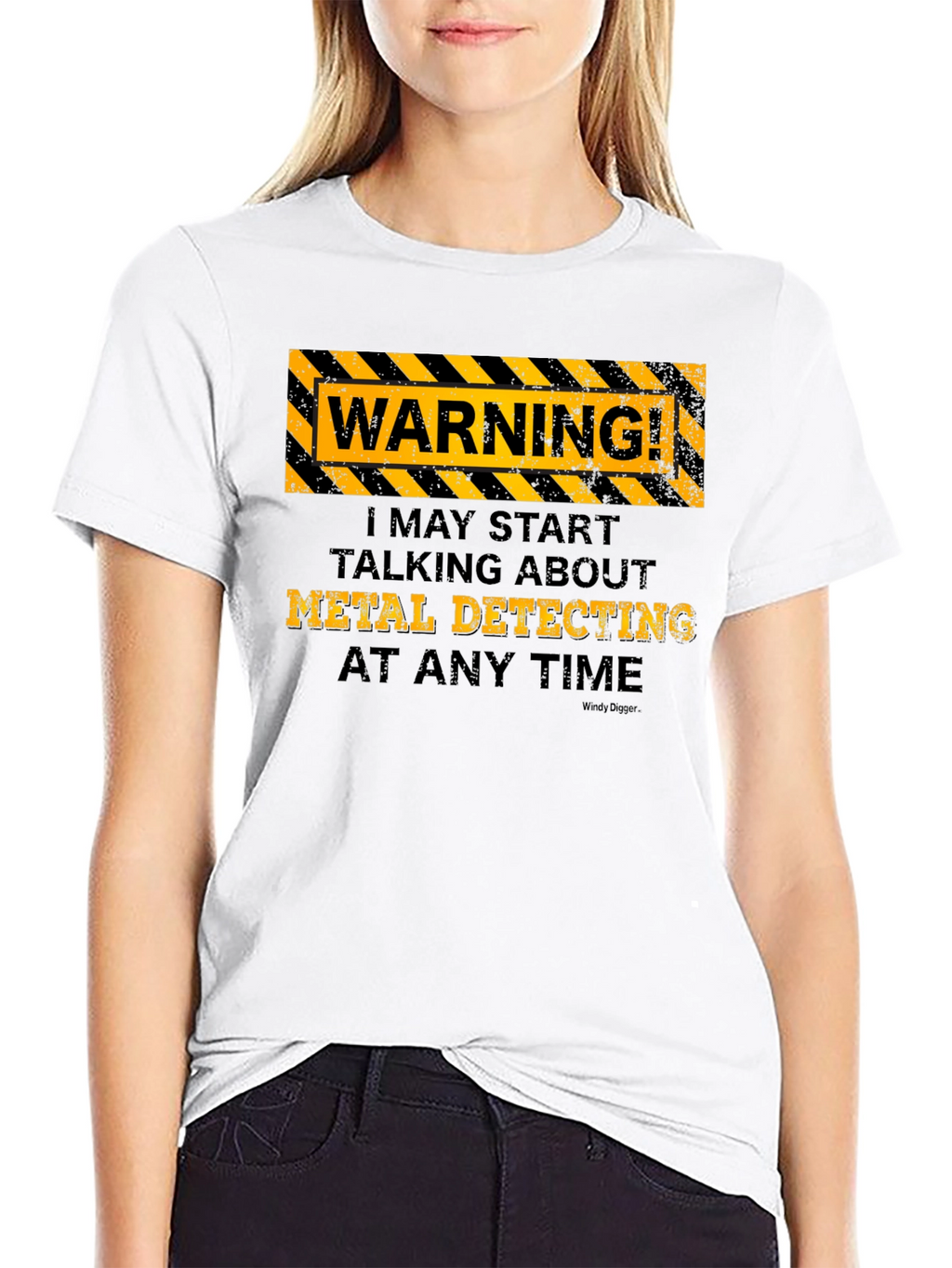 Metal Detecting Warning T-Shirt - Funny Hobby Tee