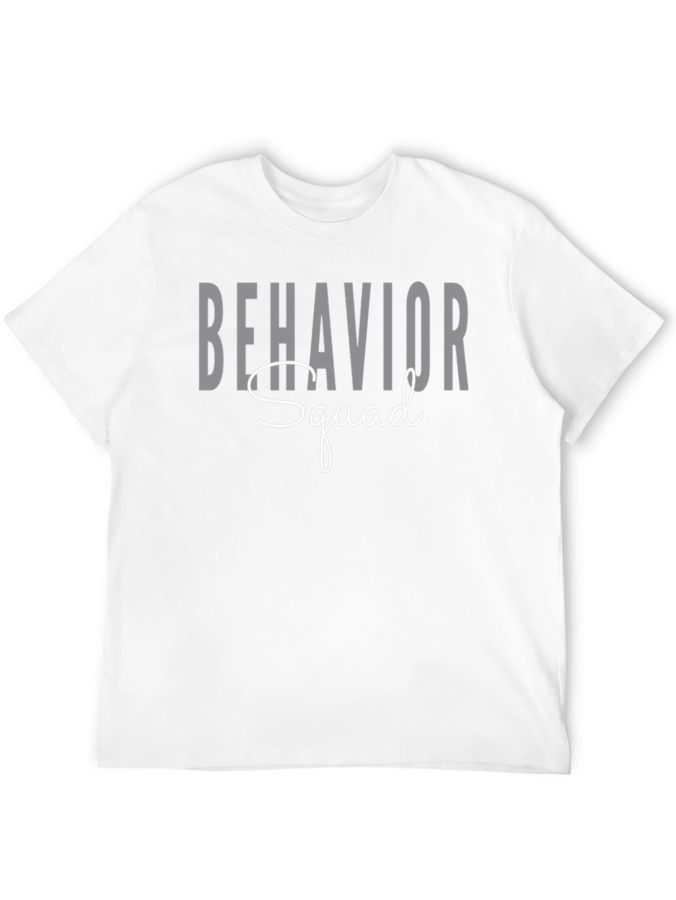 Behavior Squad T-Shirt - Black Crew Neck