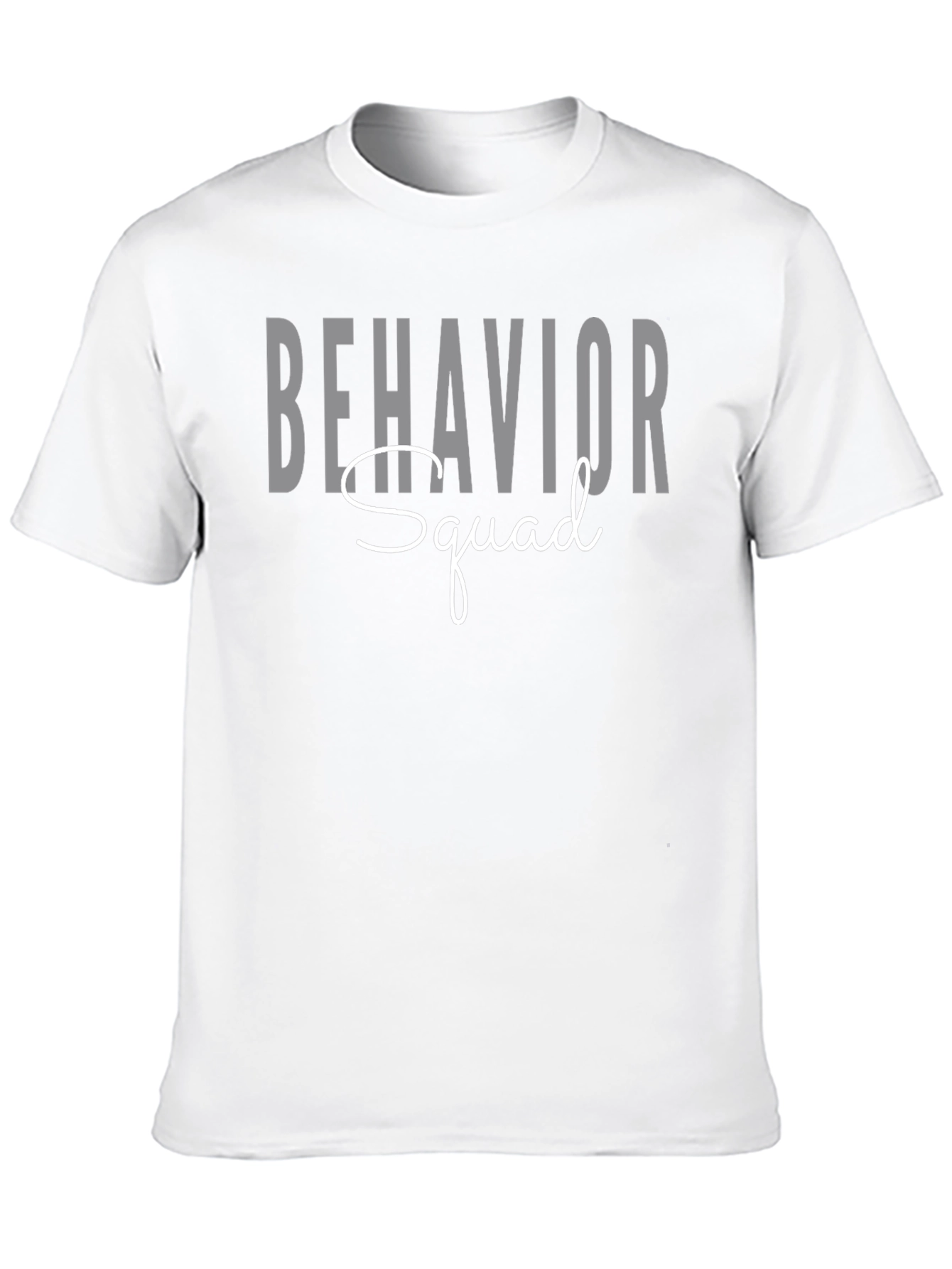 Behavior Squad T-Shirt - Black Crew Neck