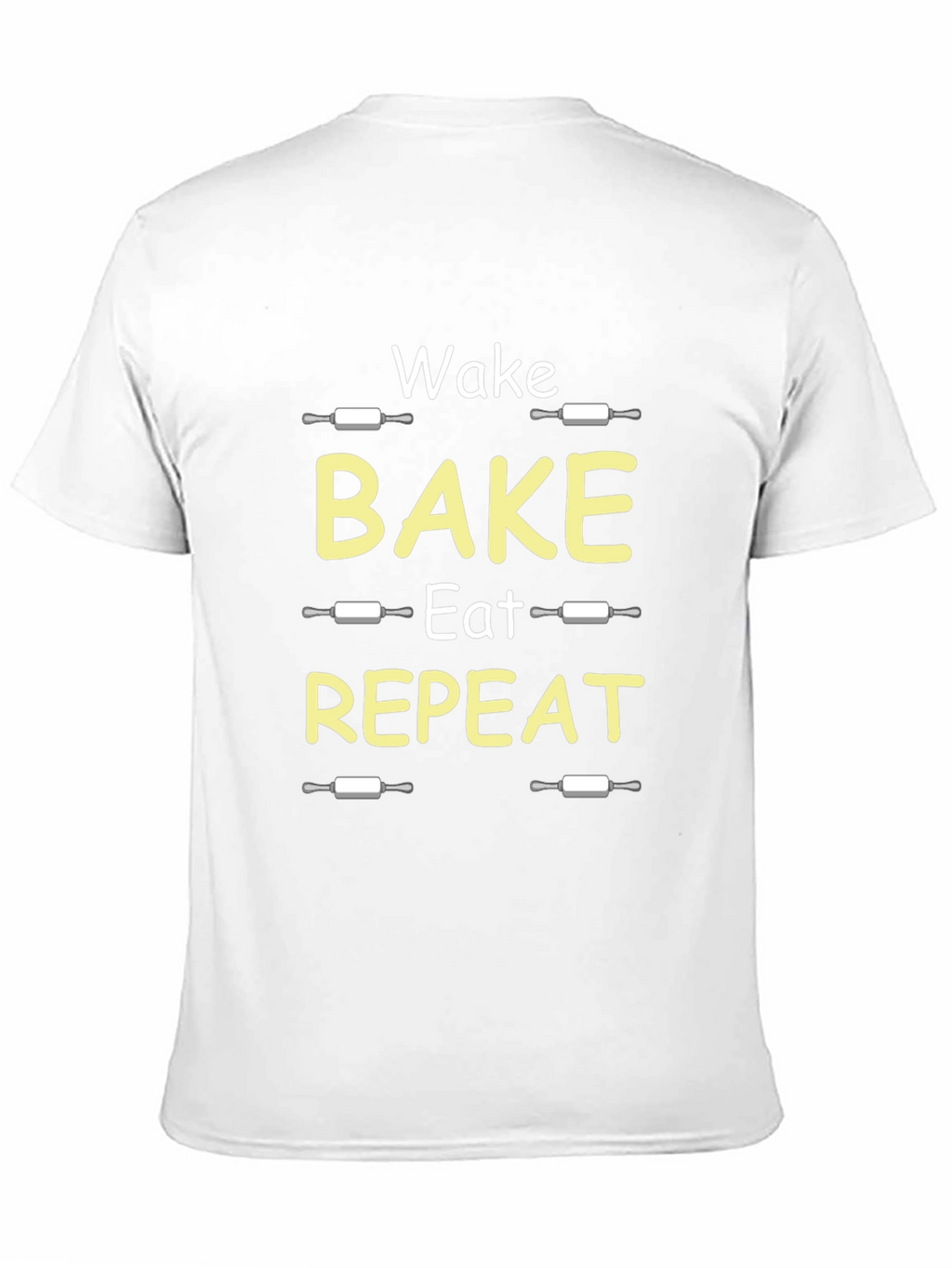 Wake Bake Eat Repeat Funny T-Shirt