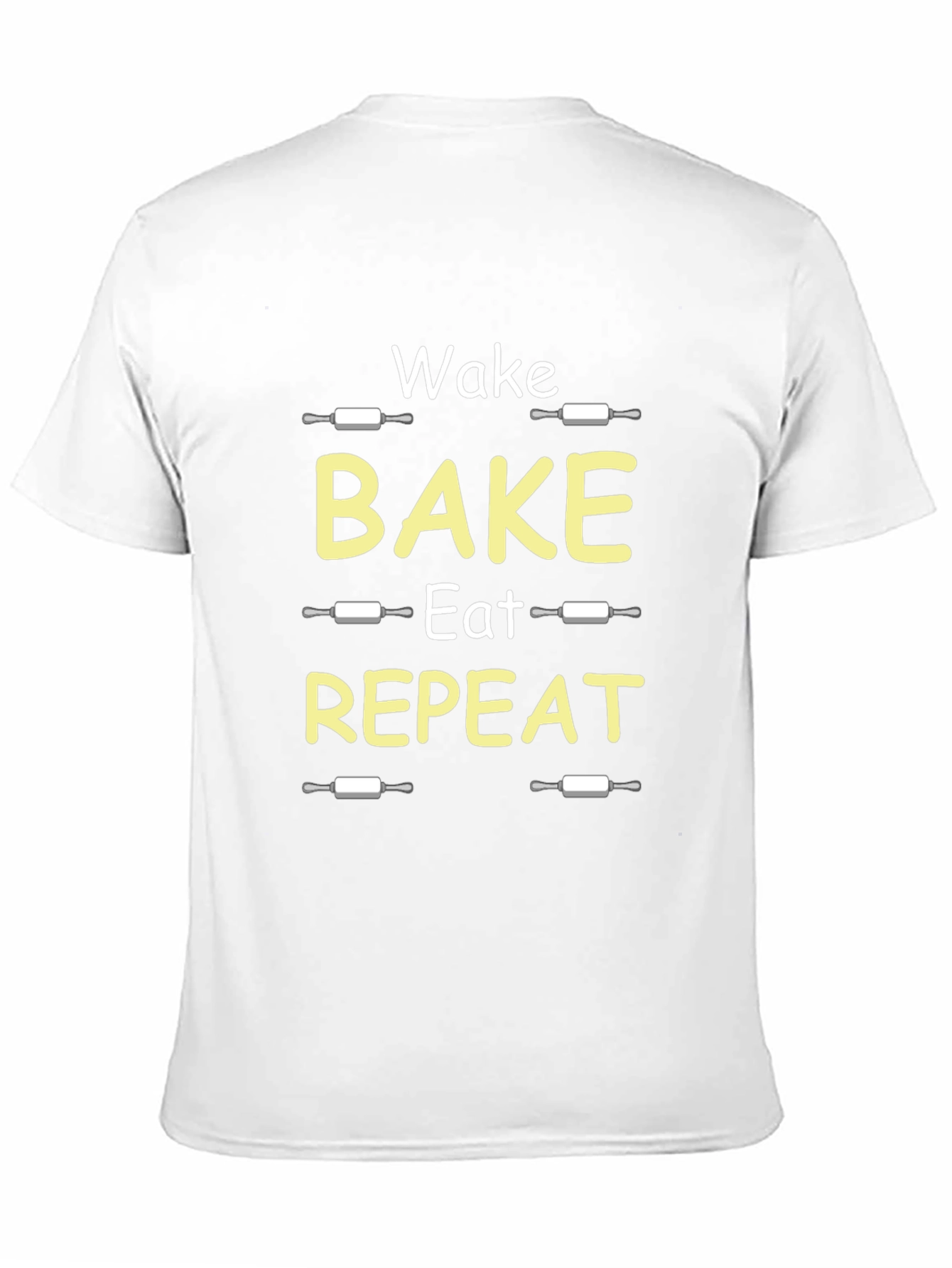 Wake Bake Eat Repeat Funny T-Shirt