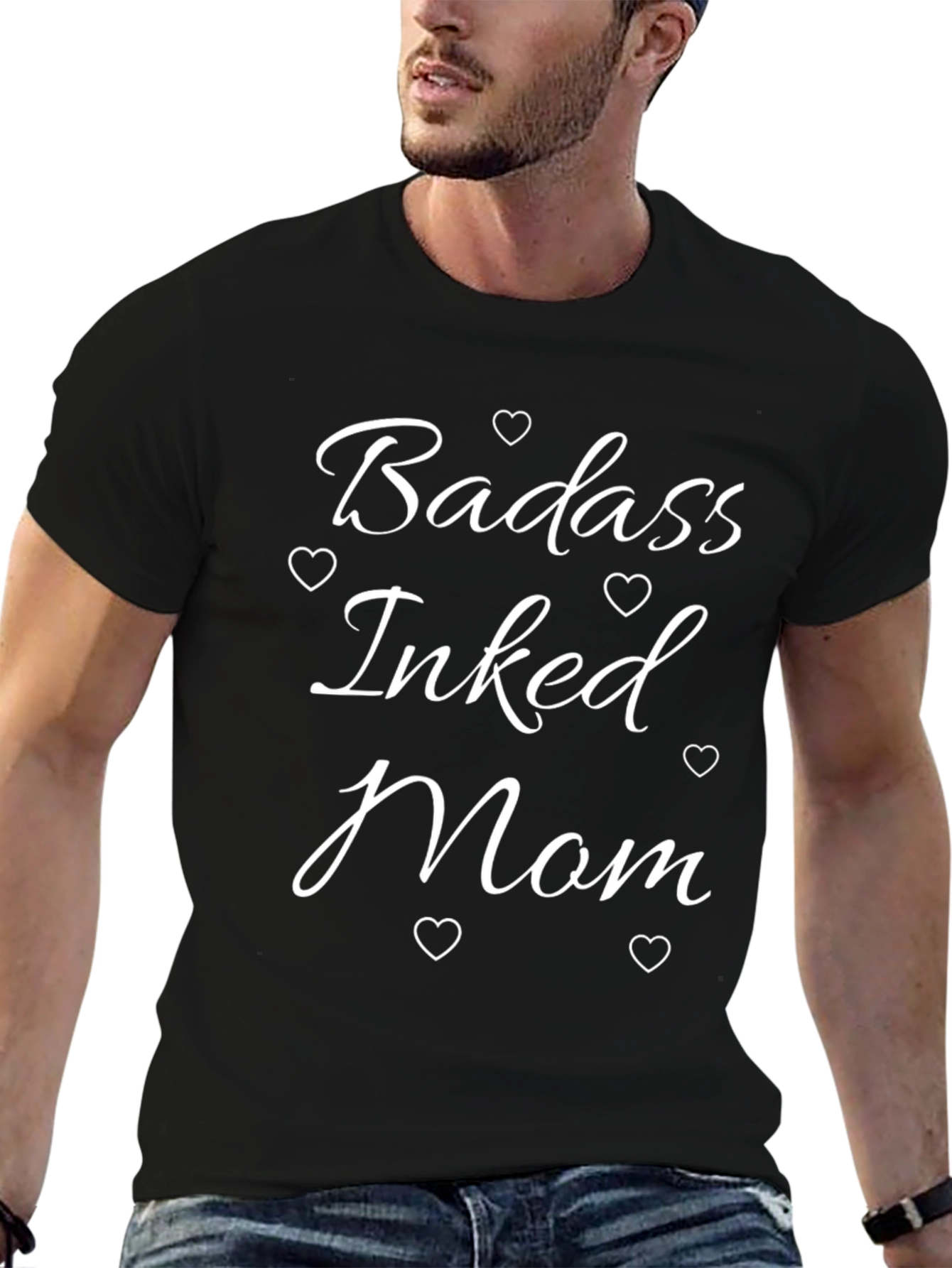 Badass Inked Mom T-Shirt - Tattooed Mothers Apparel
