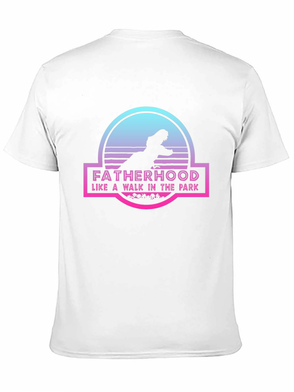 Fatherhood Jurassic Park Inspired T-Shirt