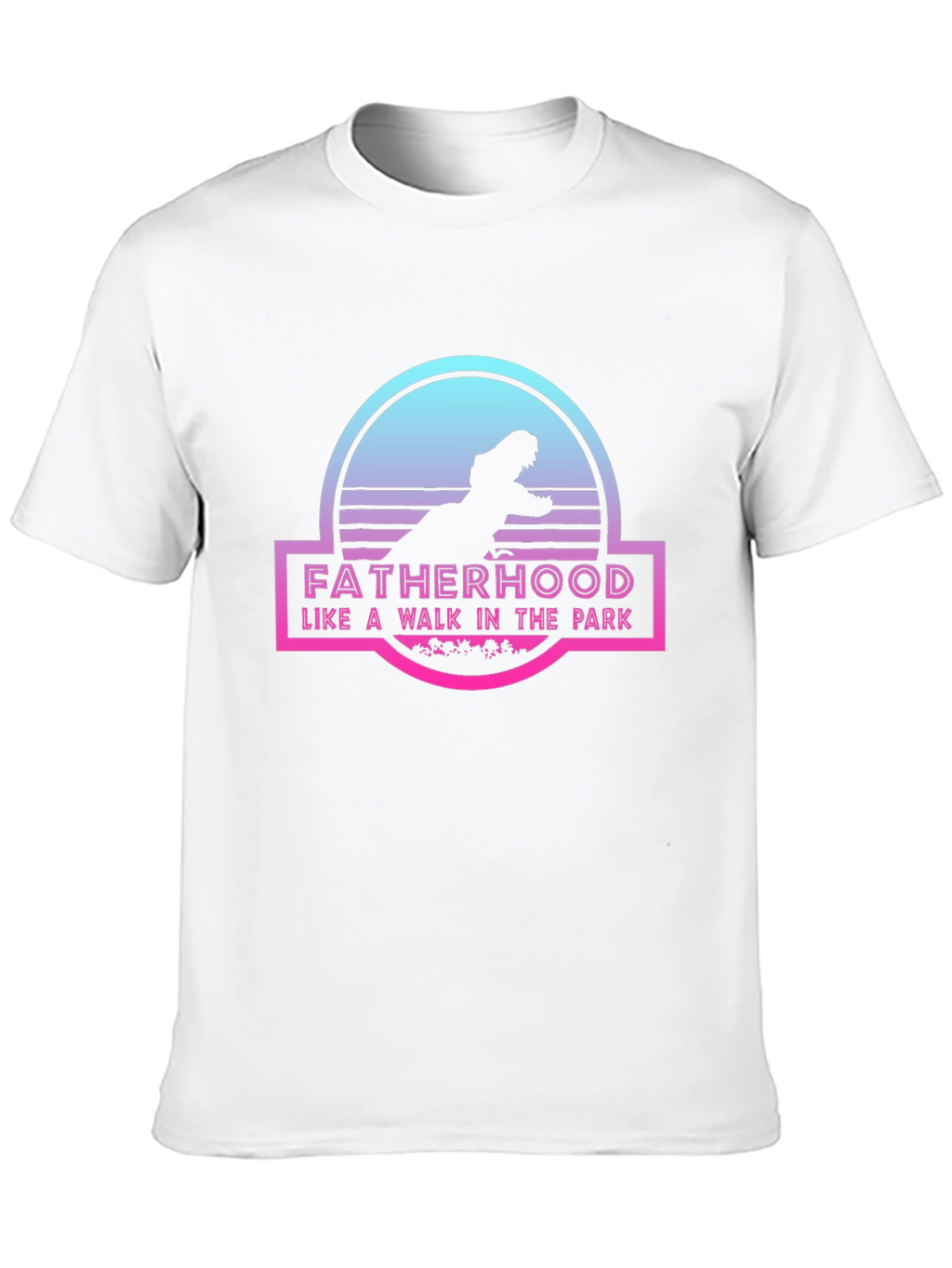 Fatherhood Jurassic Park Inspired T-Shirt