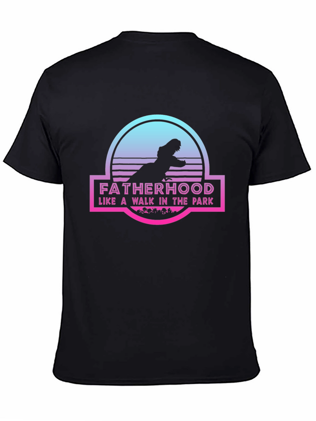 Fatherhood Jurassic Park Inspired T-Shirt