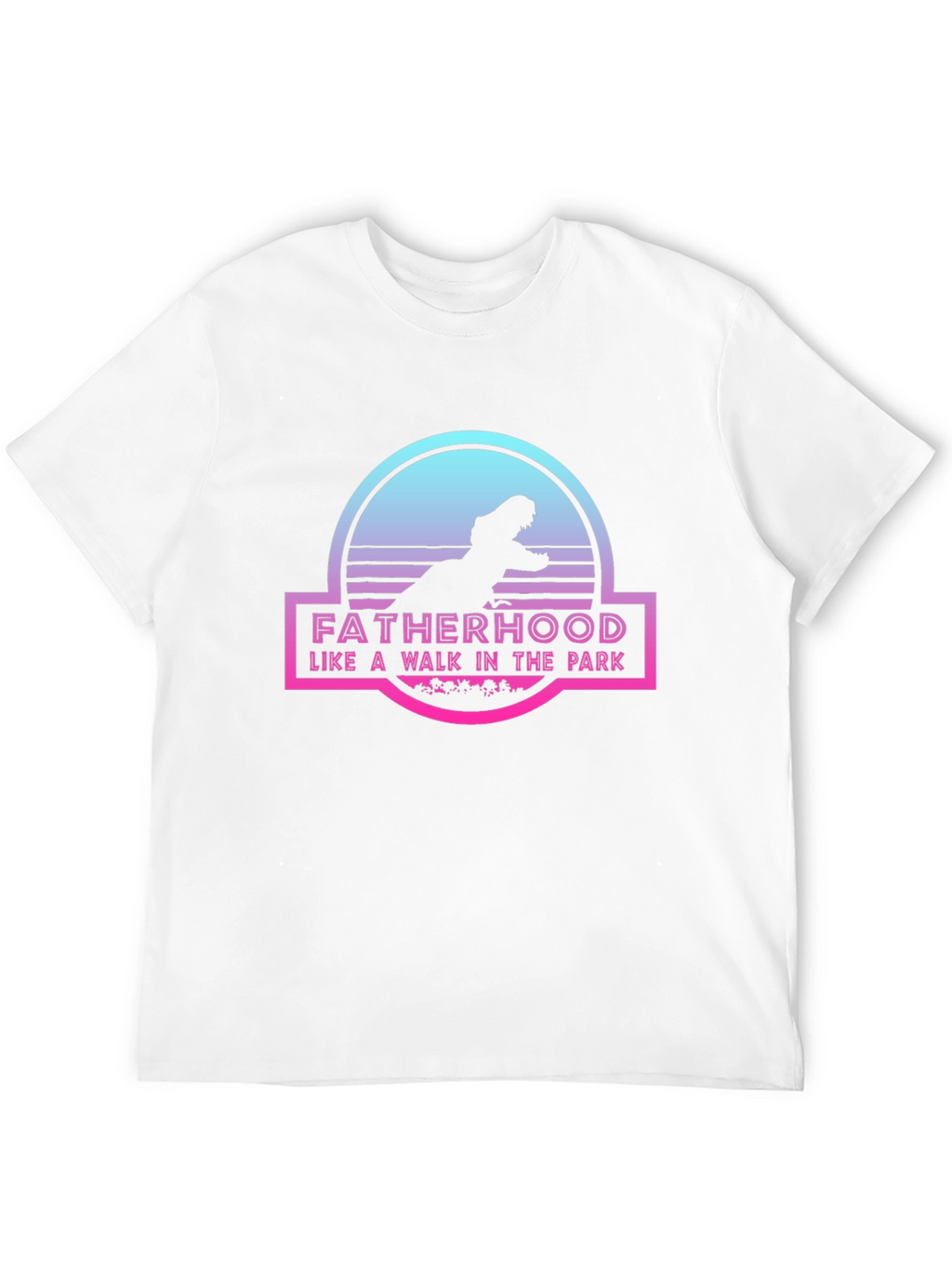 Fatherhood Jurassic Park Inspired T-Shirt
