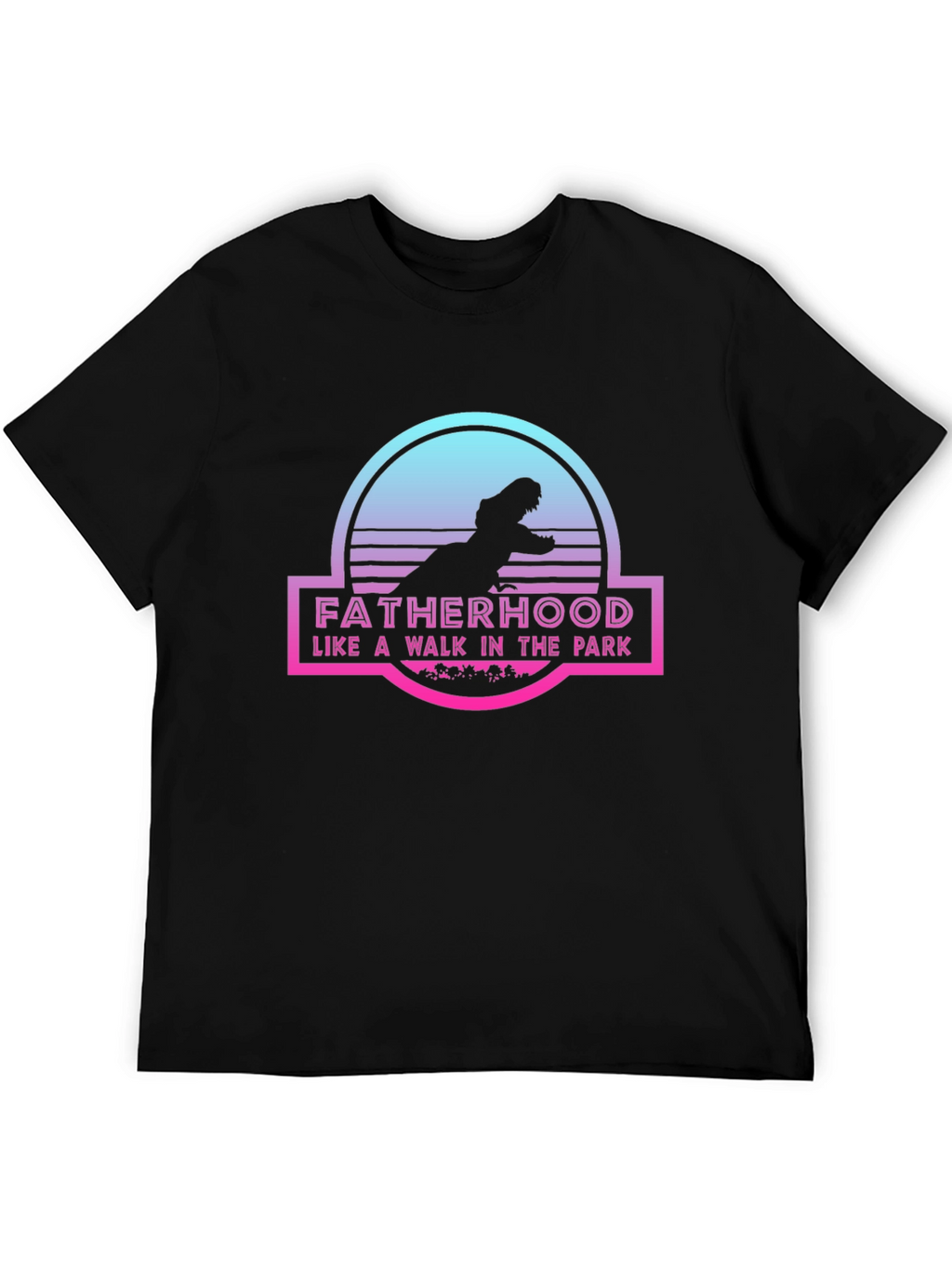 Fatherhood Jurassic Park Inspired T-Shirt