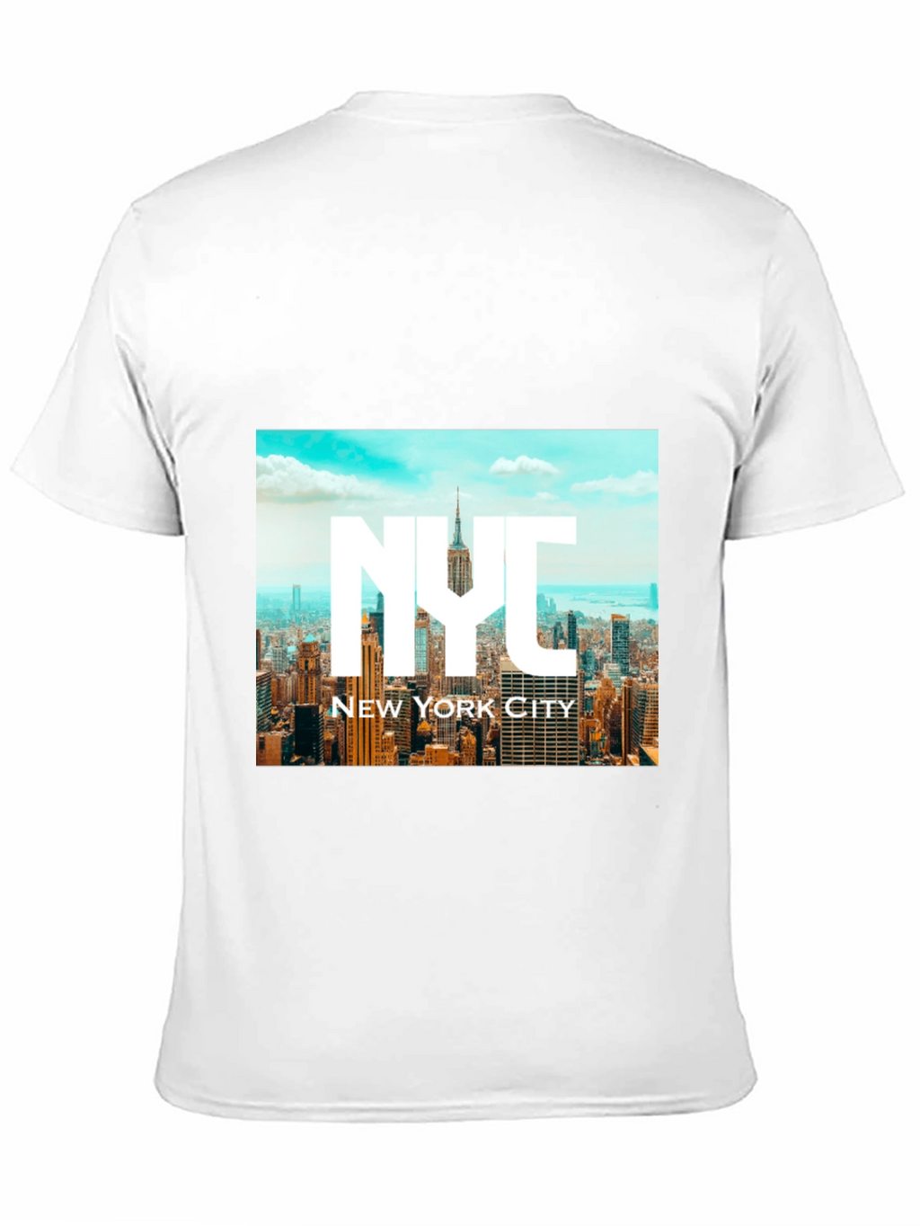 NYC New York City Graphic Tee - Black