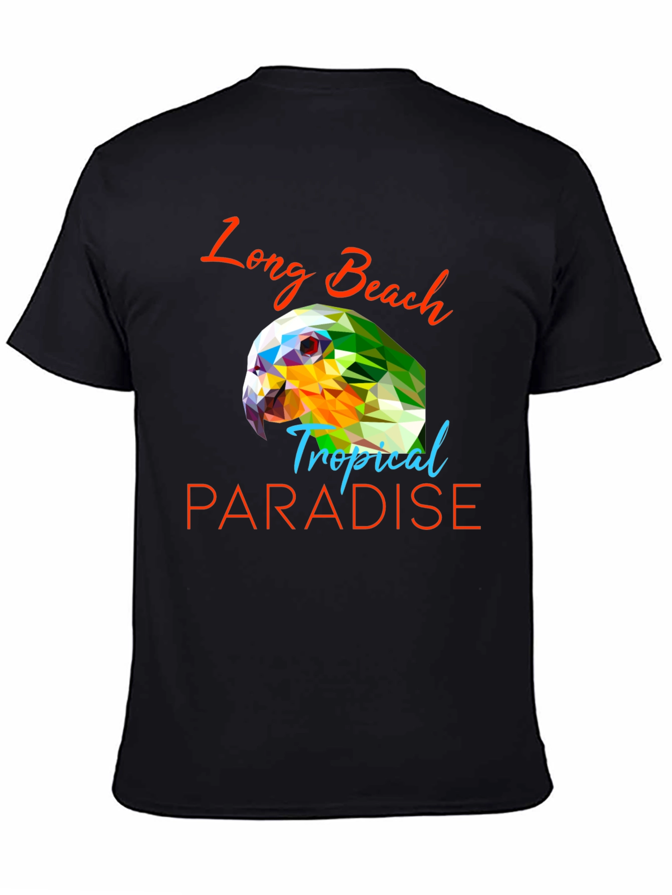 Long Beach Tropical Paradise Graphic Tee