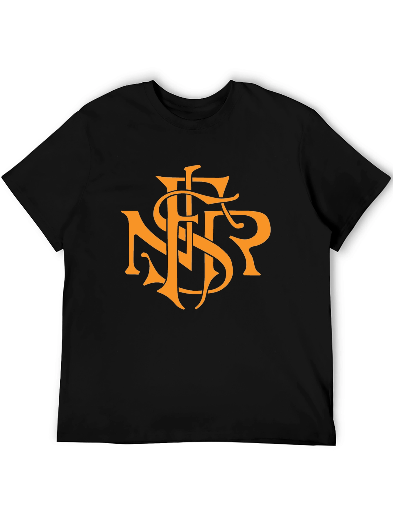 Monogram Graphic Tee - Black