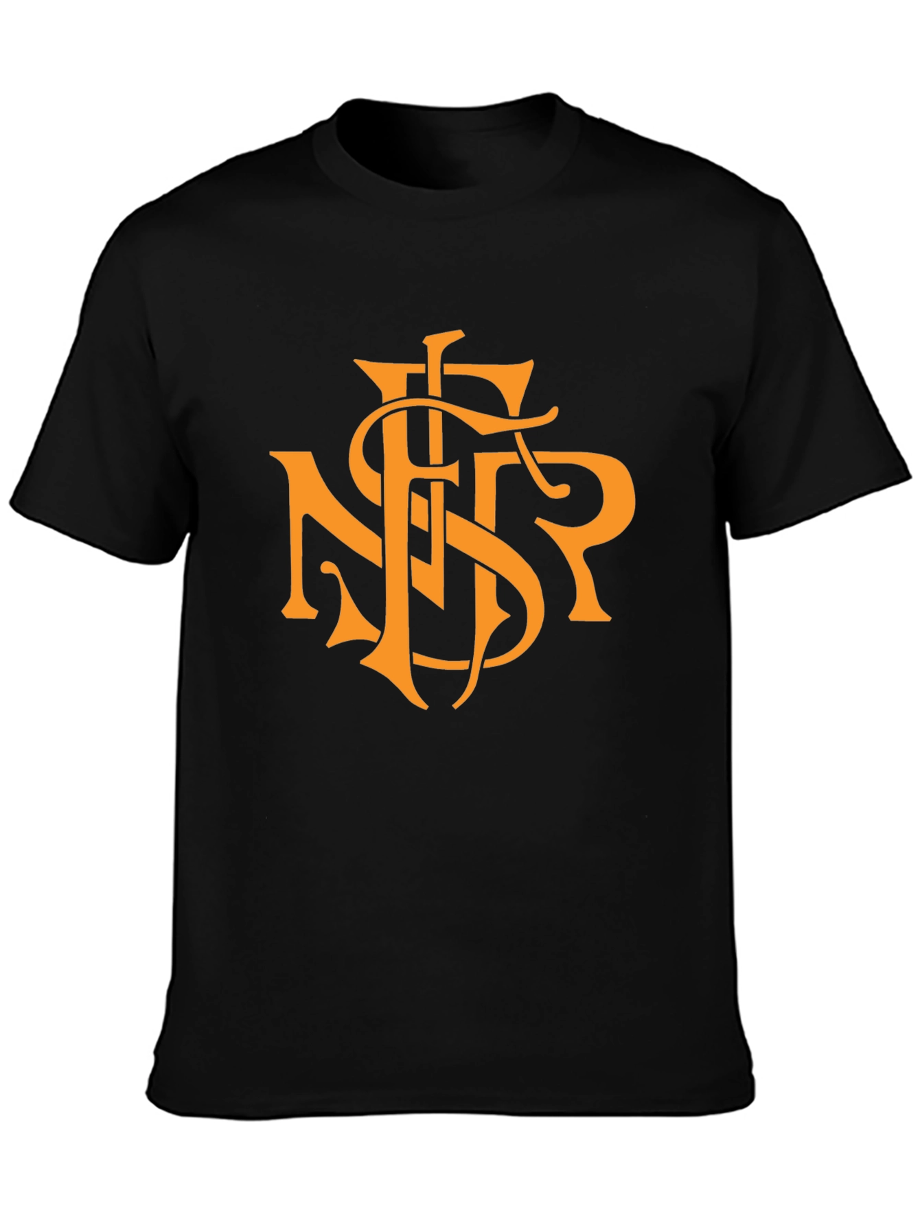 Monogram Graphic Tee - Black