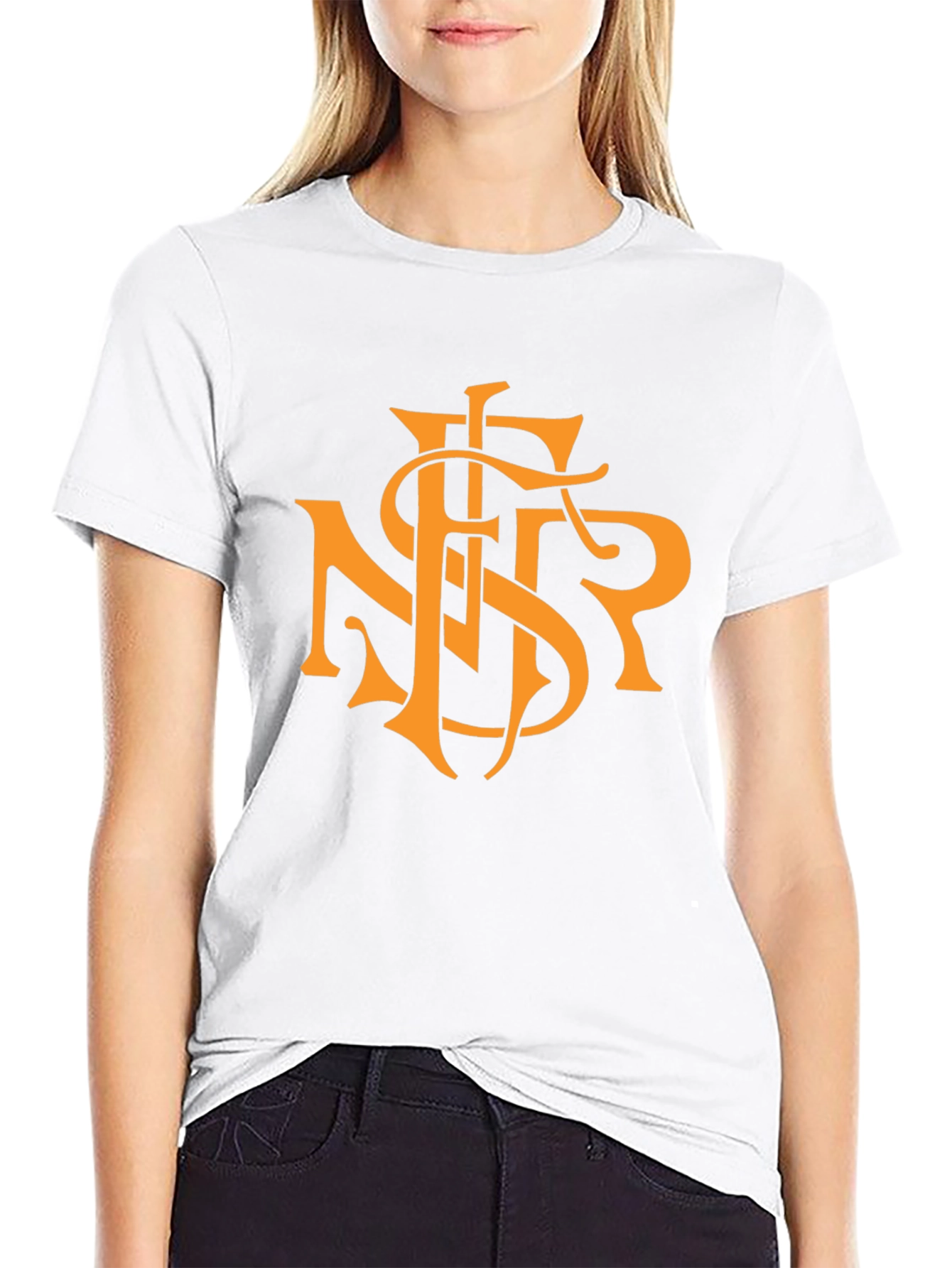 Monogram Graphic Tee - Black