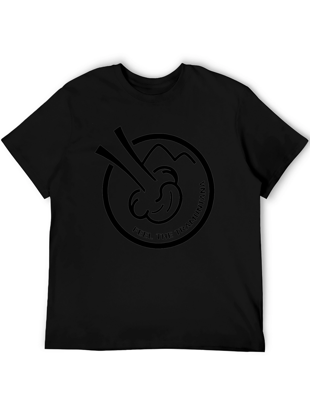 Feel the Tramuntana Black Graphic Tee