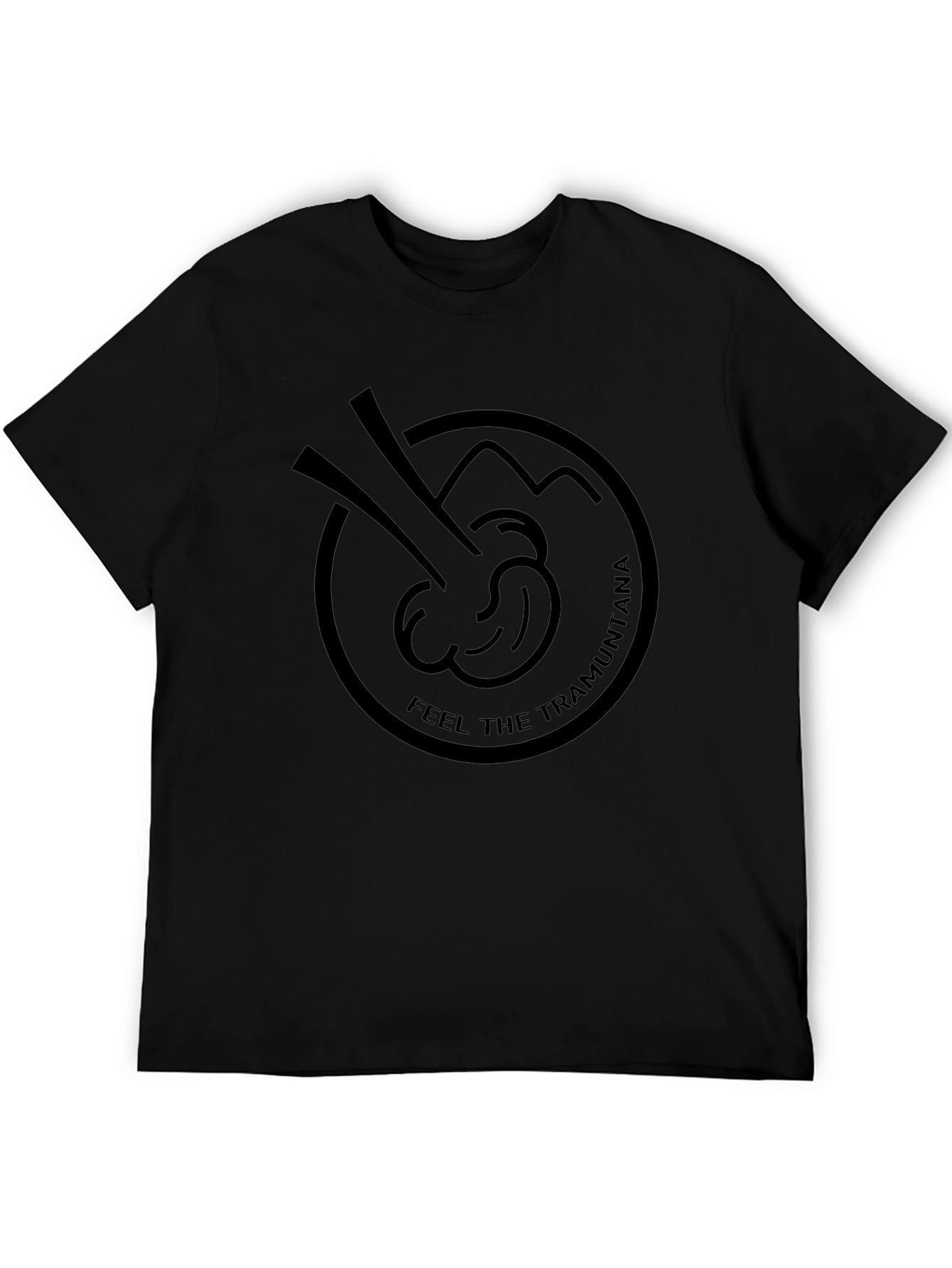 Feel the Tramuntana Black Graphic Tee