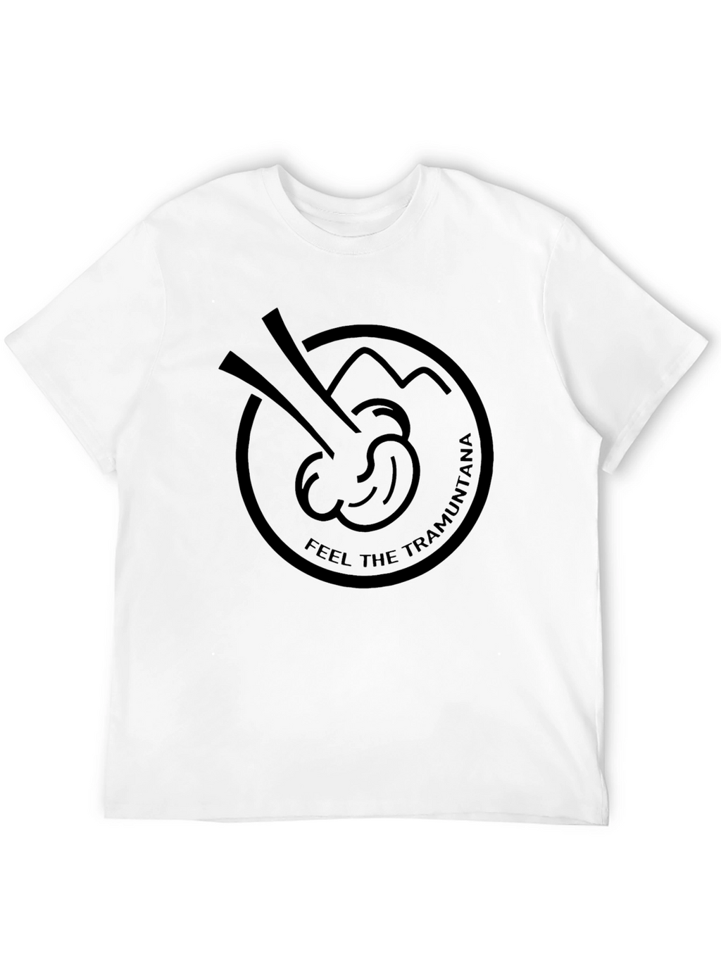 Feel the Tramuntana Black Graphic Tee