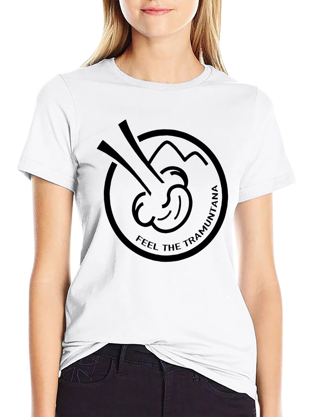 Feel the Tramuntana Black Graphic Tee