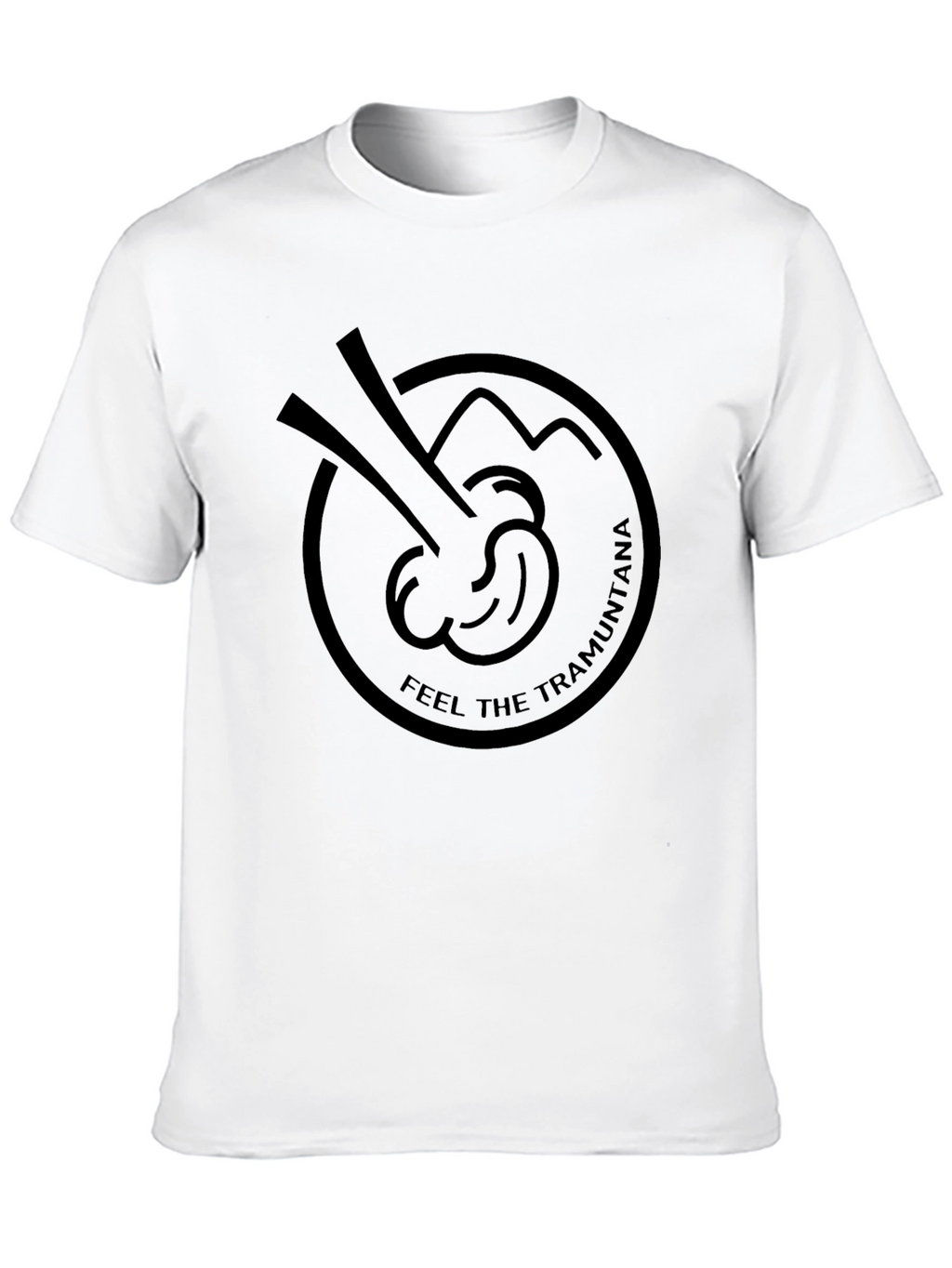 Feel the Tramuntana Black Graphic Tee