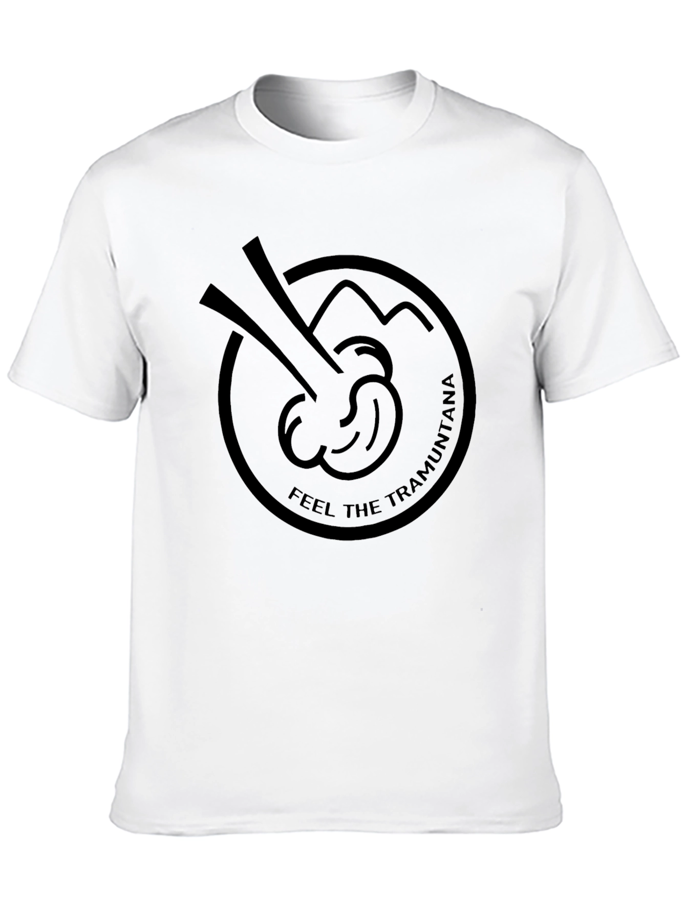 Feel the Tramuntana Black Graphic Tee