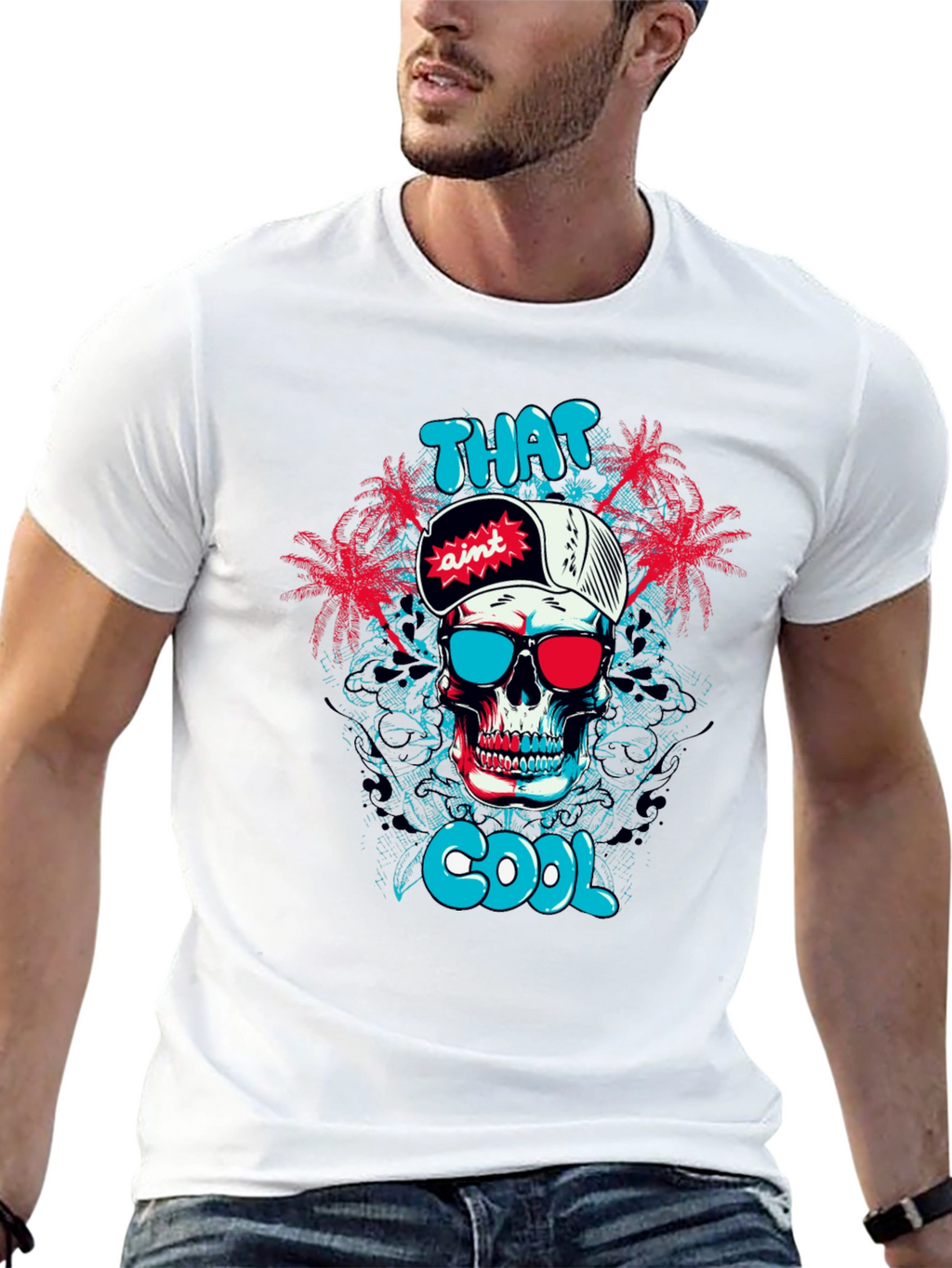 That Aint Cool Skull Graphic Tee