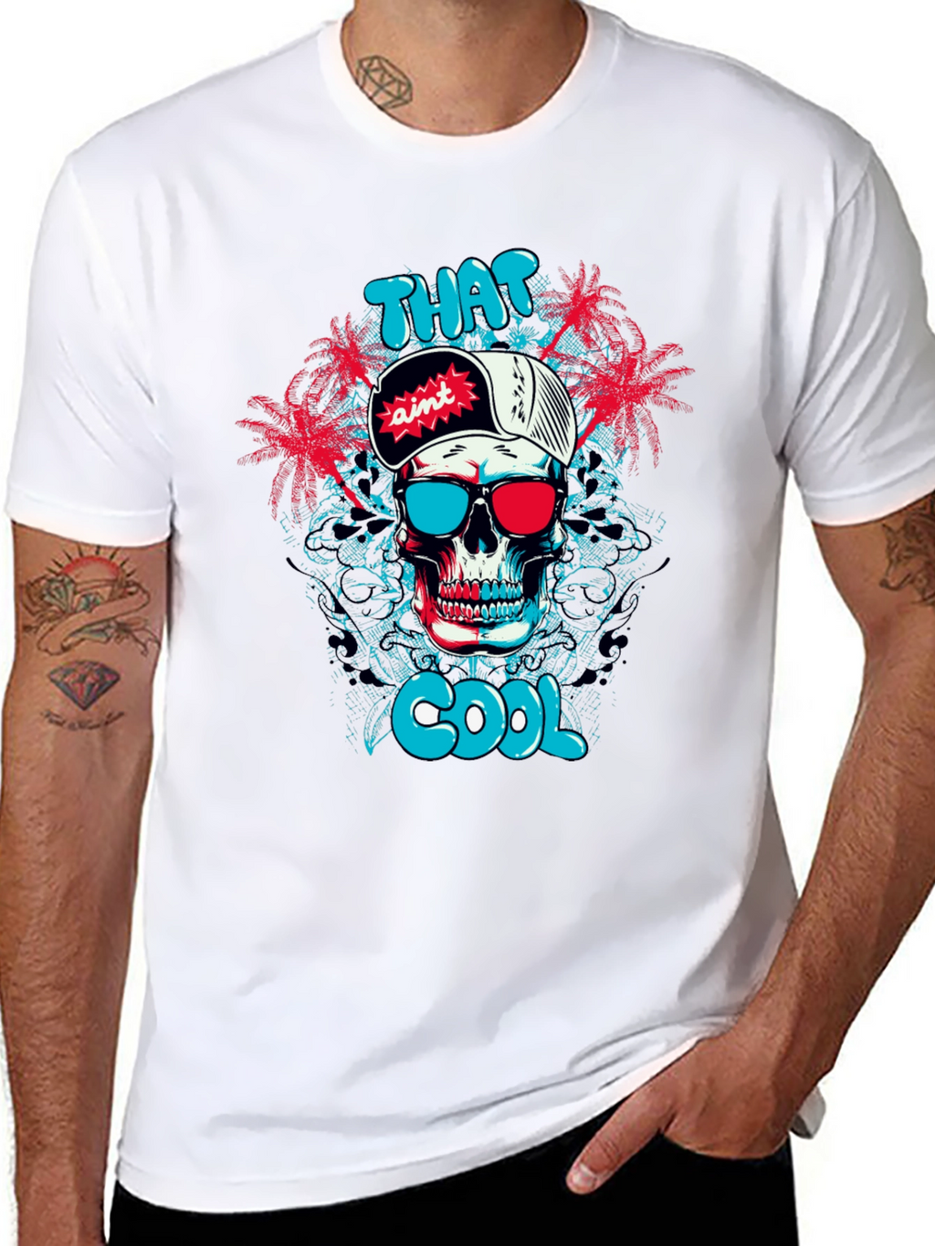 That Aint Cool Skull Graphic Tee