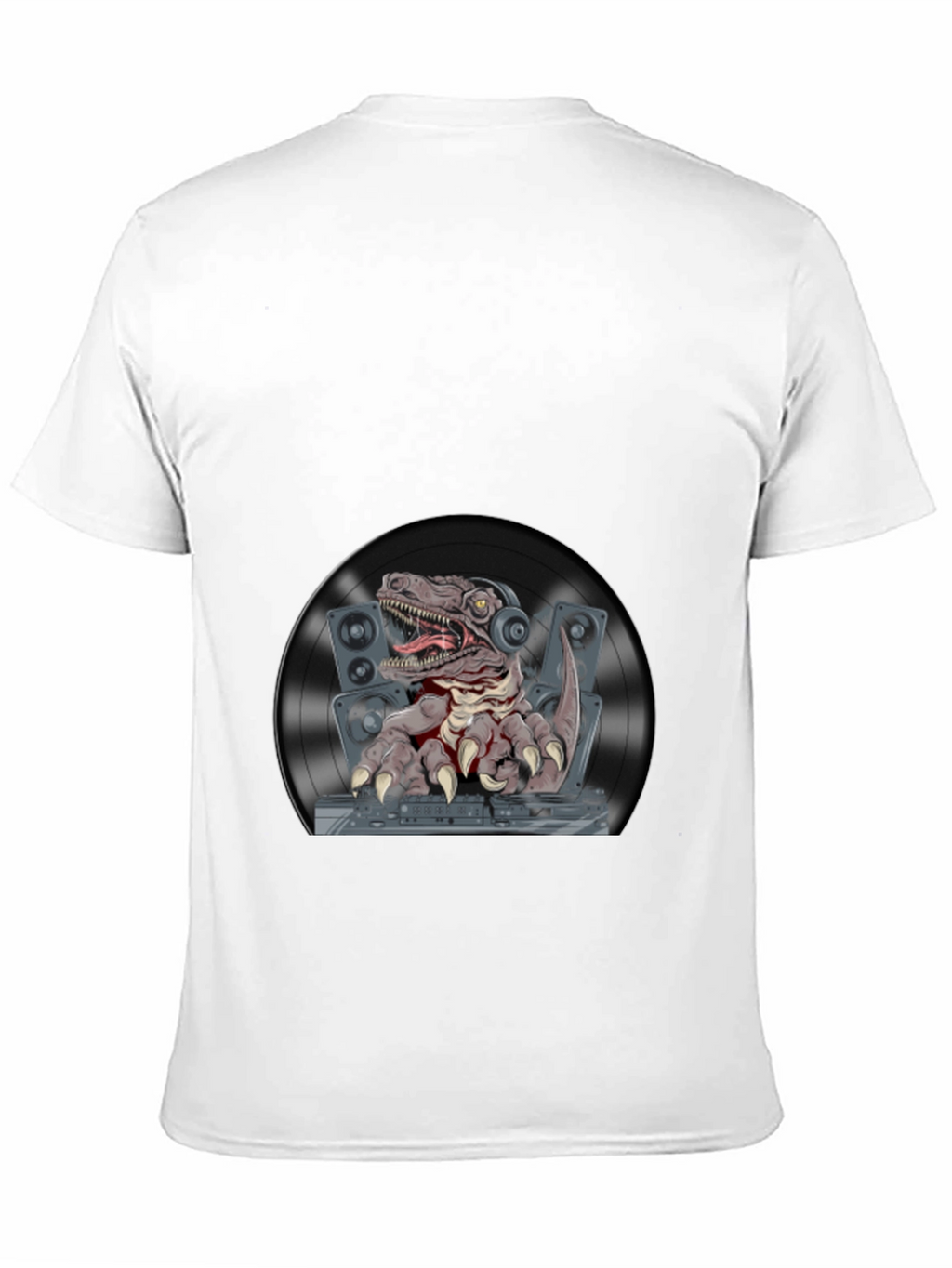 DJ Raptor Graphic T-Shirt - Black Cotton Tee