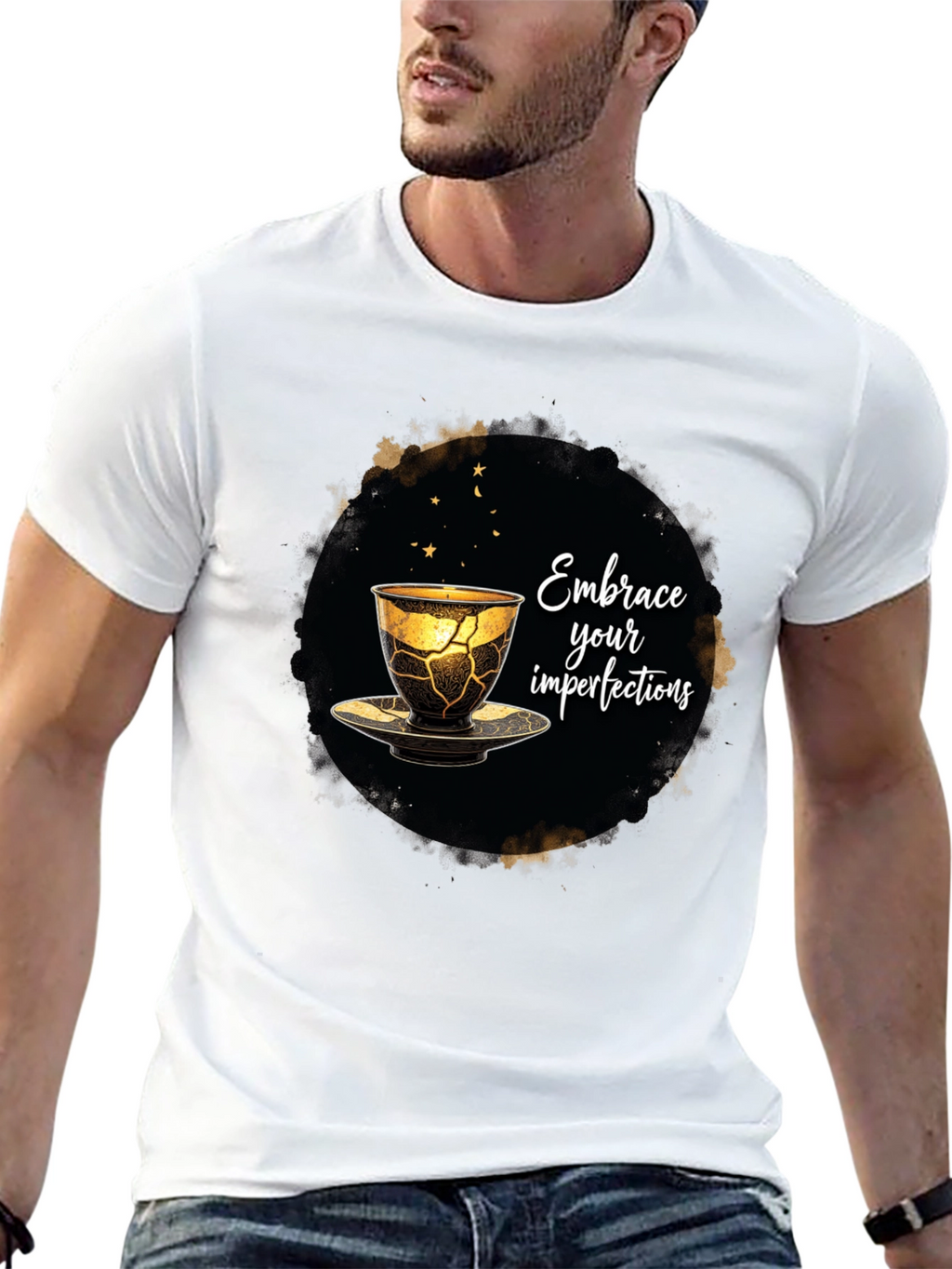 Embrace Imperfections Kintsugi T-Shirt