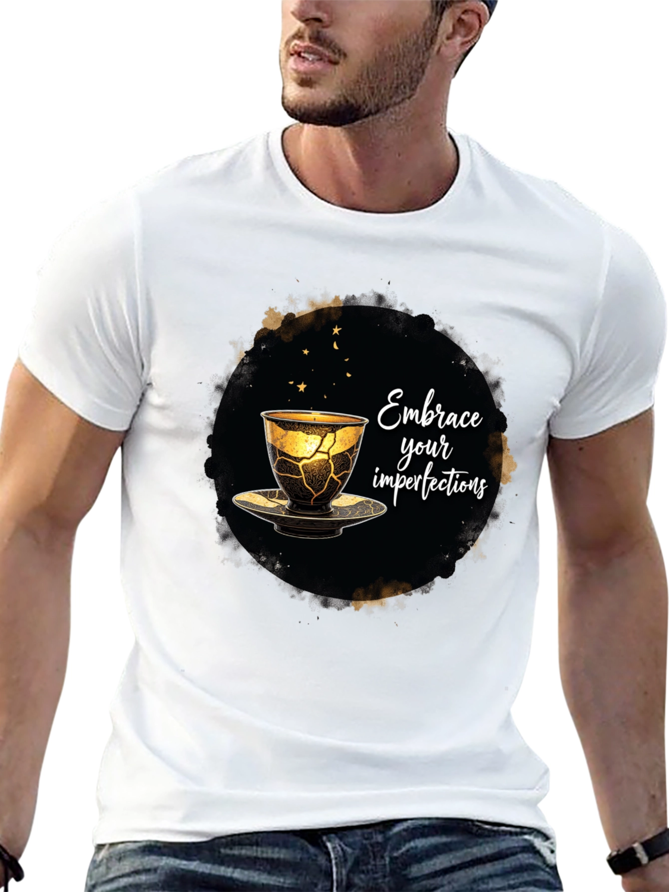 Embrace Imperfections Kintsugi T-Shirt