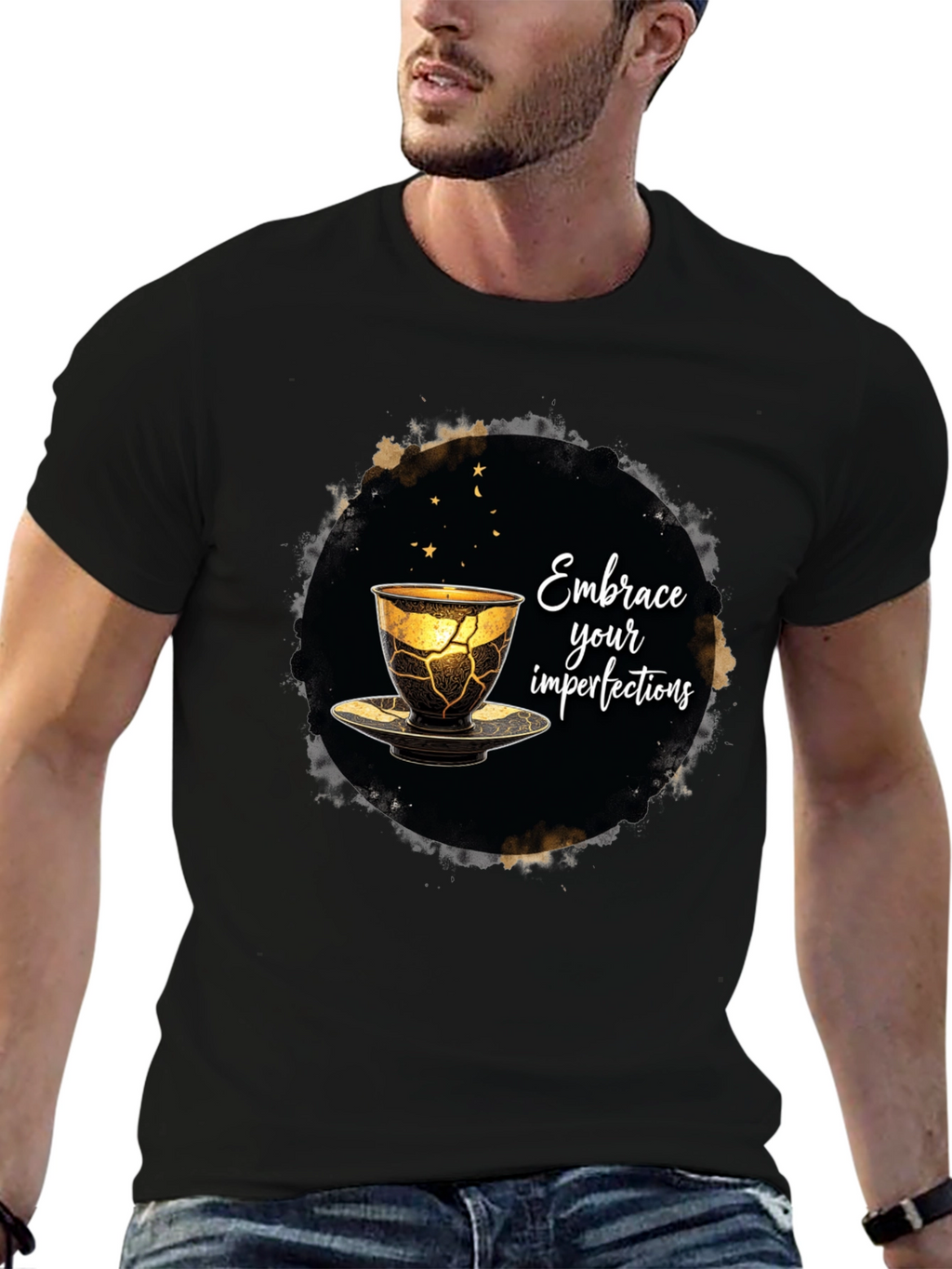 Embrace Imperfections Kintsugi T-Shirt