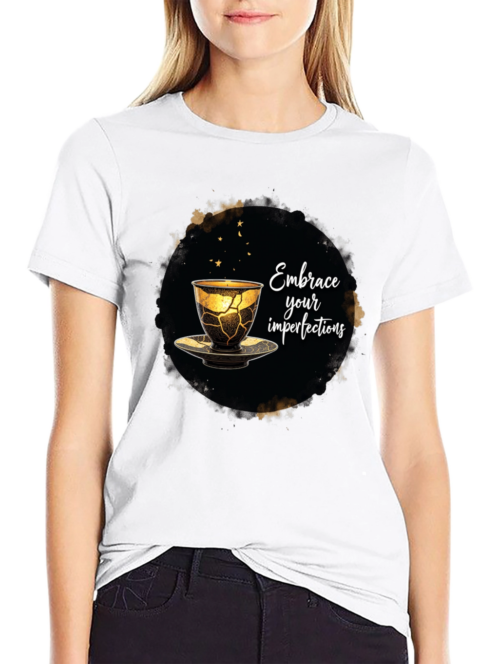Embrace Imperfections Kintsugi T-Shirt