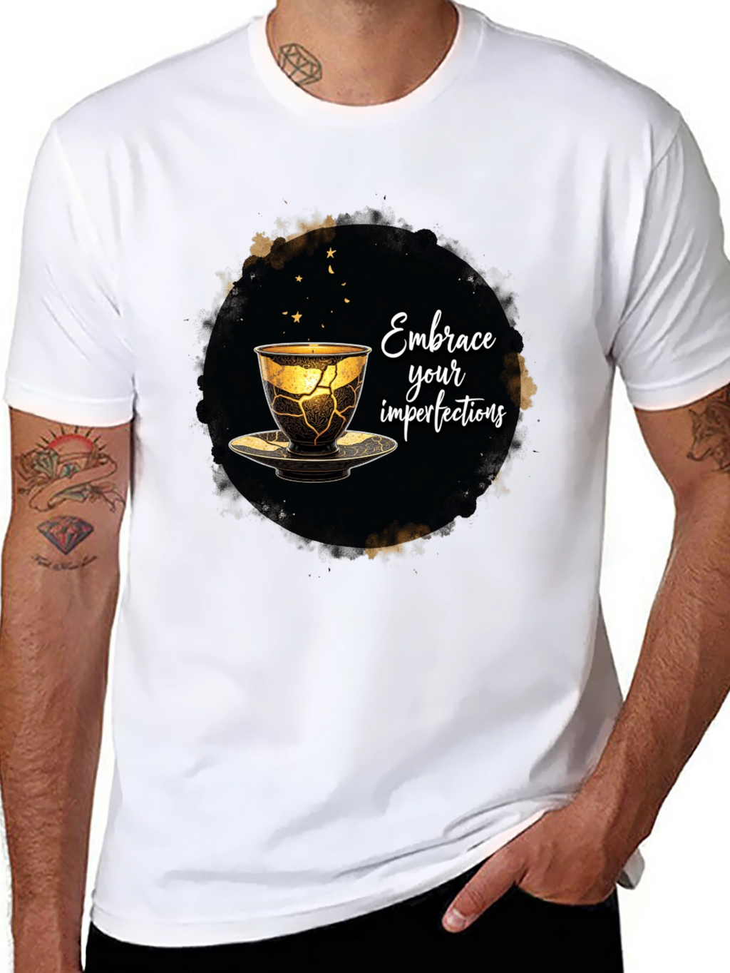 Embrace Imperfections Kintsugi T-Shirt