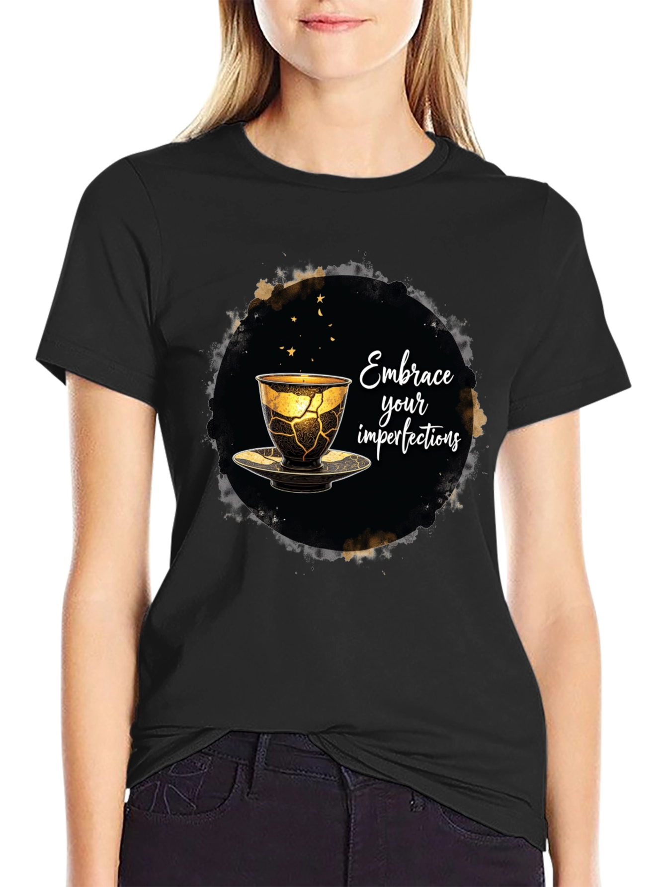 Embrace Imperfections Kintsugi T-Shirt
