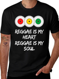 Reggae Music Lover T-Shirt: Heart & Soul