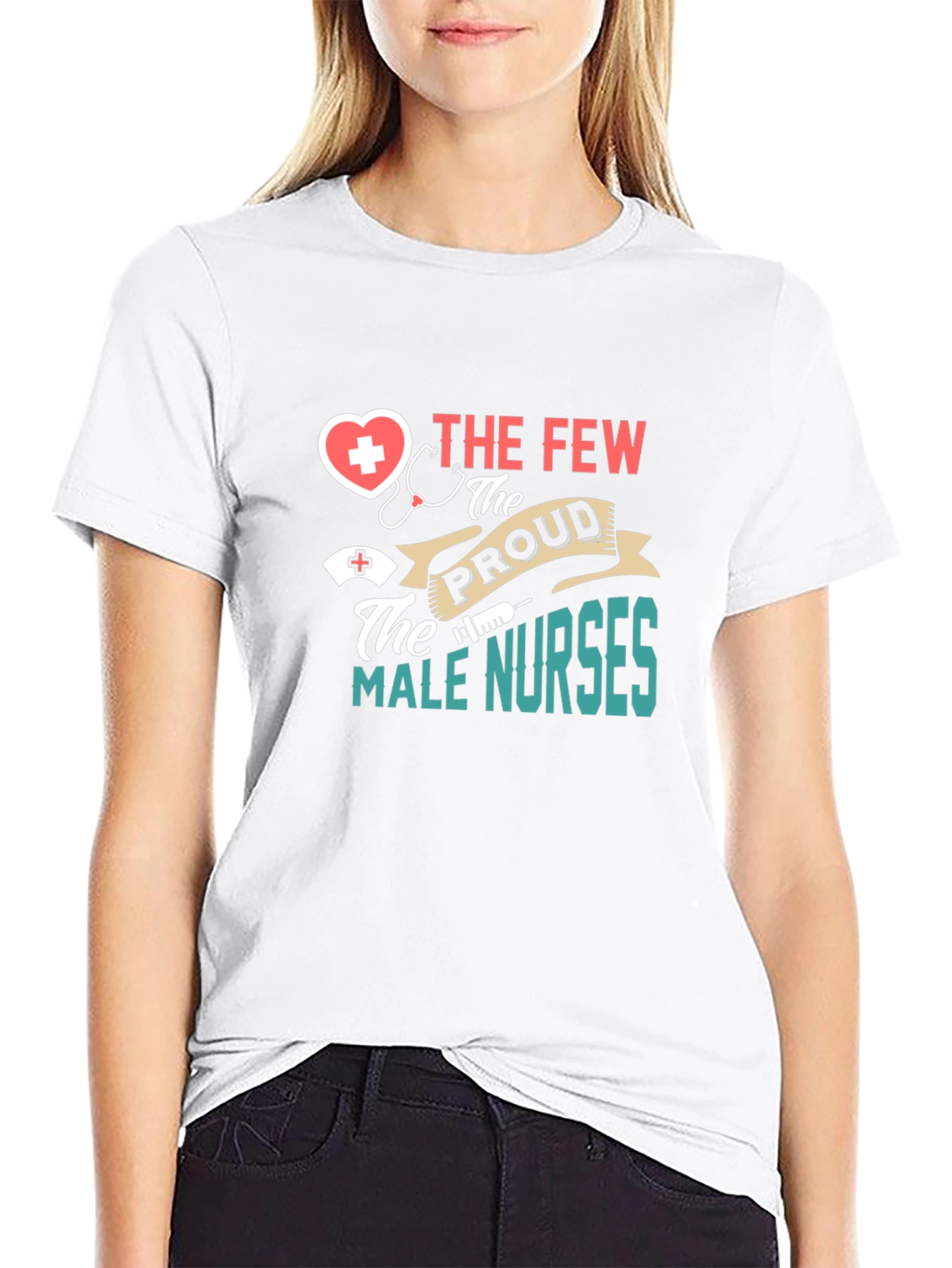 Proud Male Nurse T-Shirt - Medical Professional Tee