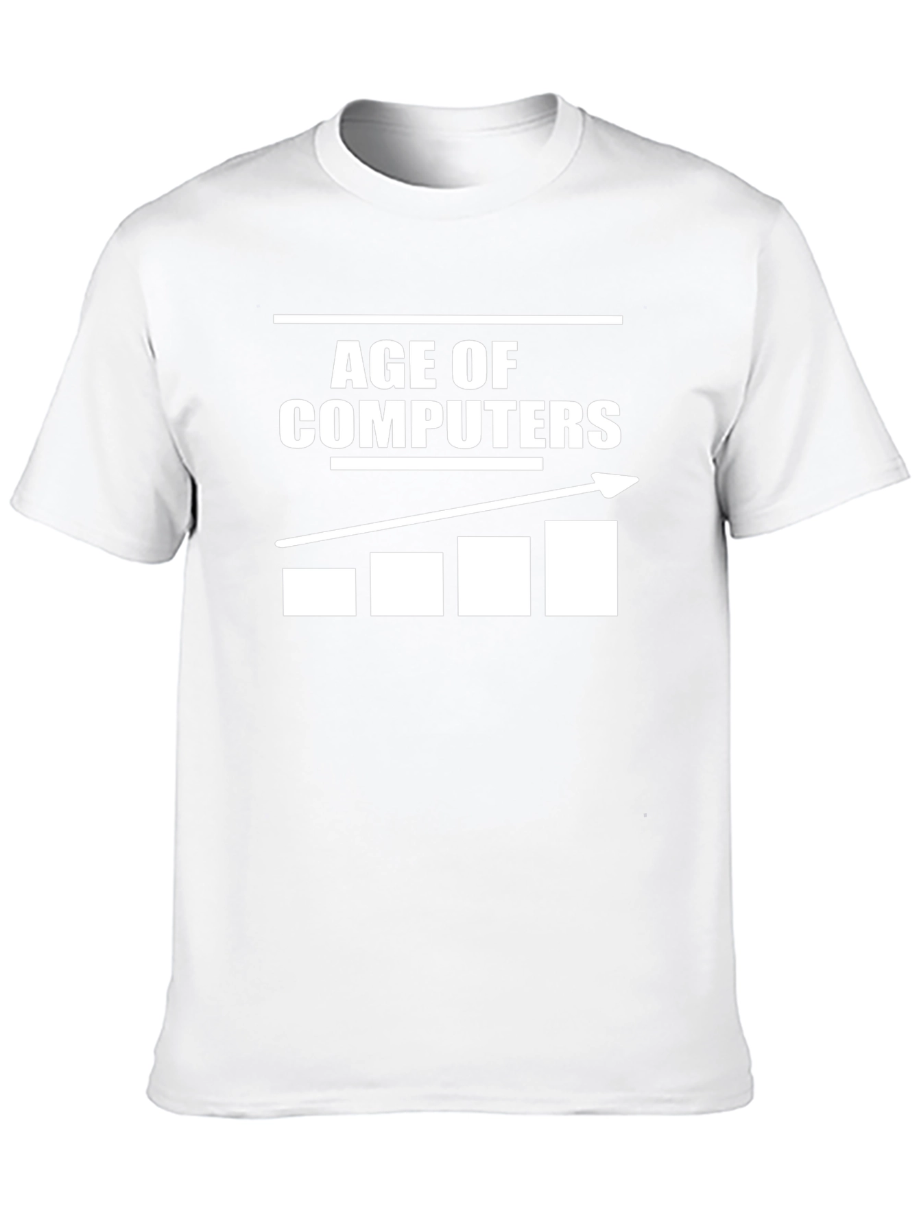Age of Computers Graphic T-Shirt - Black