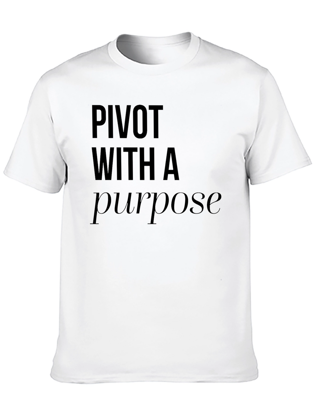 Pivot With A Purpose T-Shirt - Black