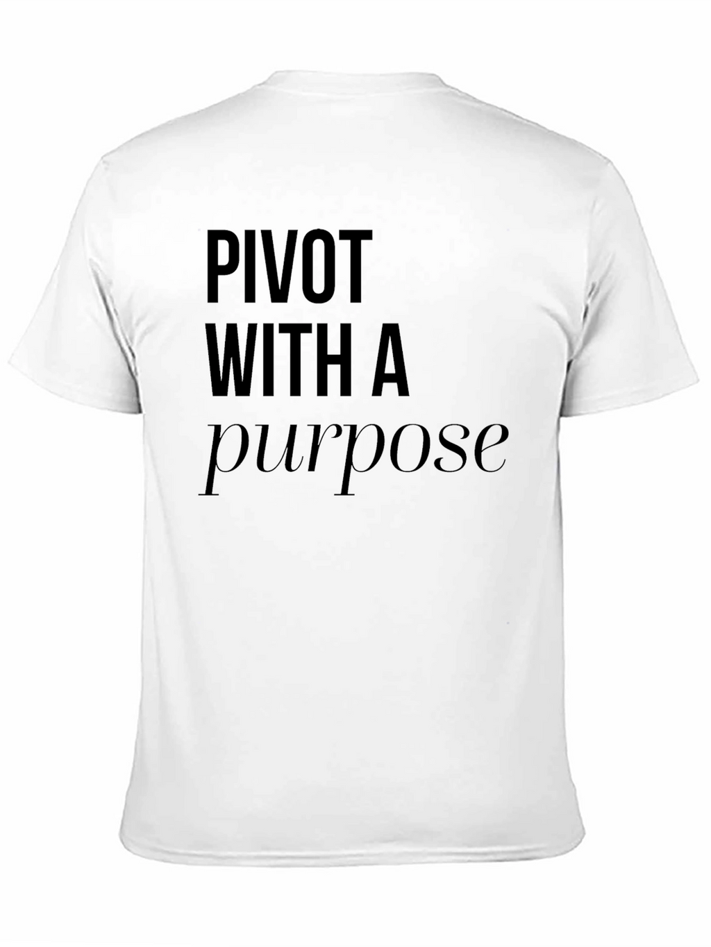 Pivot With A Purpose T-Shirt - Black