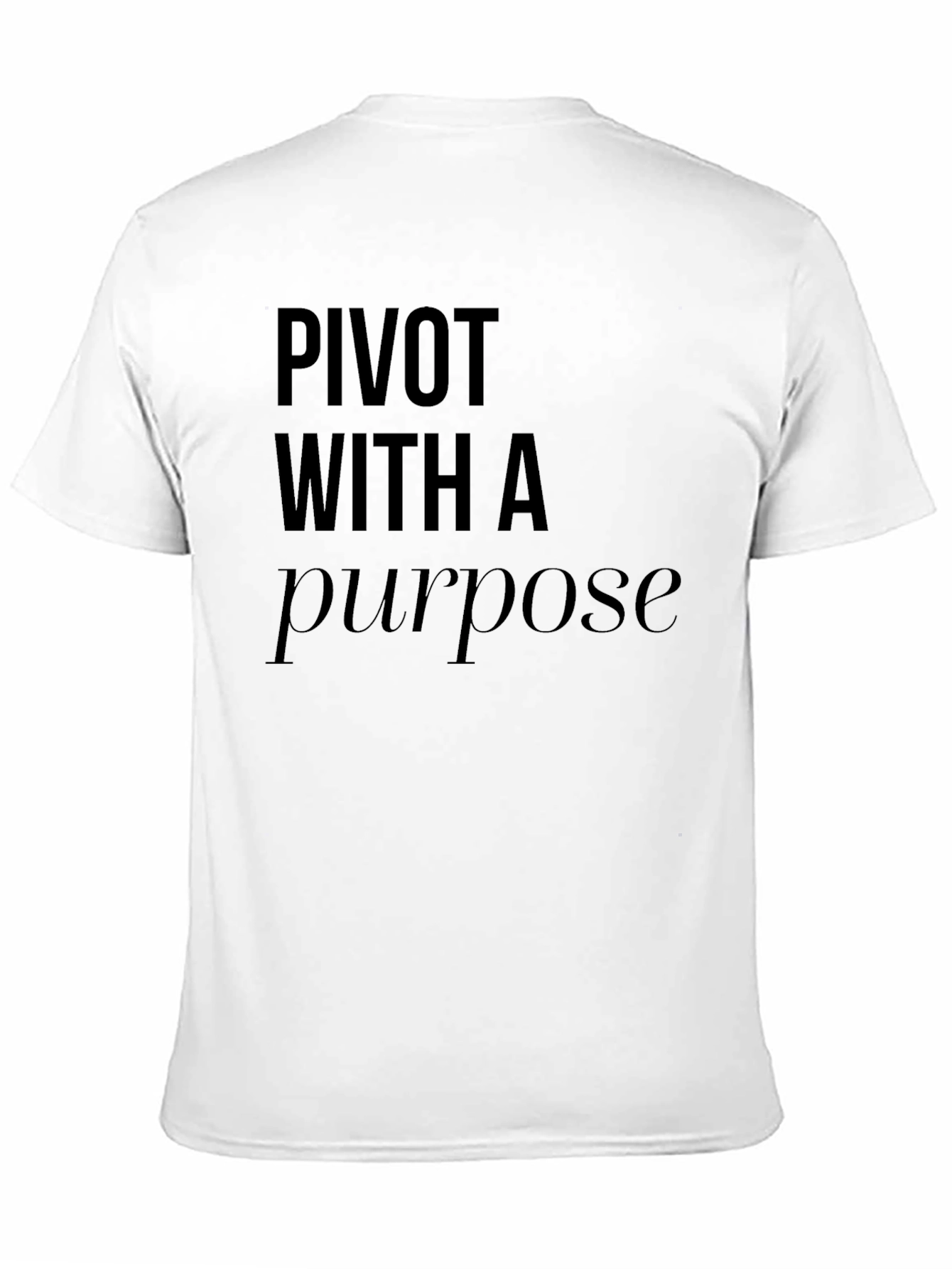 Pivot With A Purpose T-Shirt - Black
