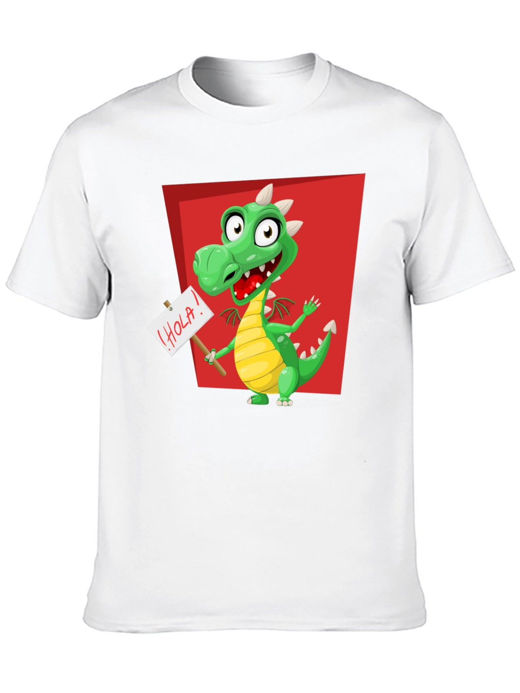 Funny Dragon Graphic T-Shirt - Hola!