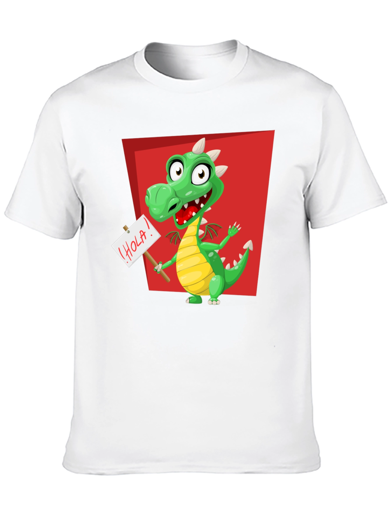 Funny Dragon Graphic T-Shirt - Hola!