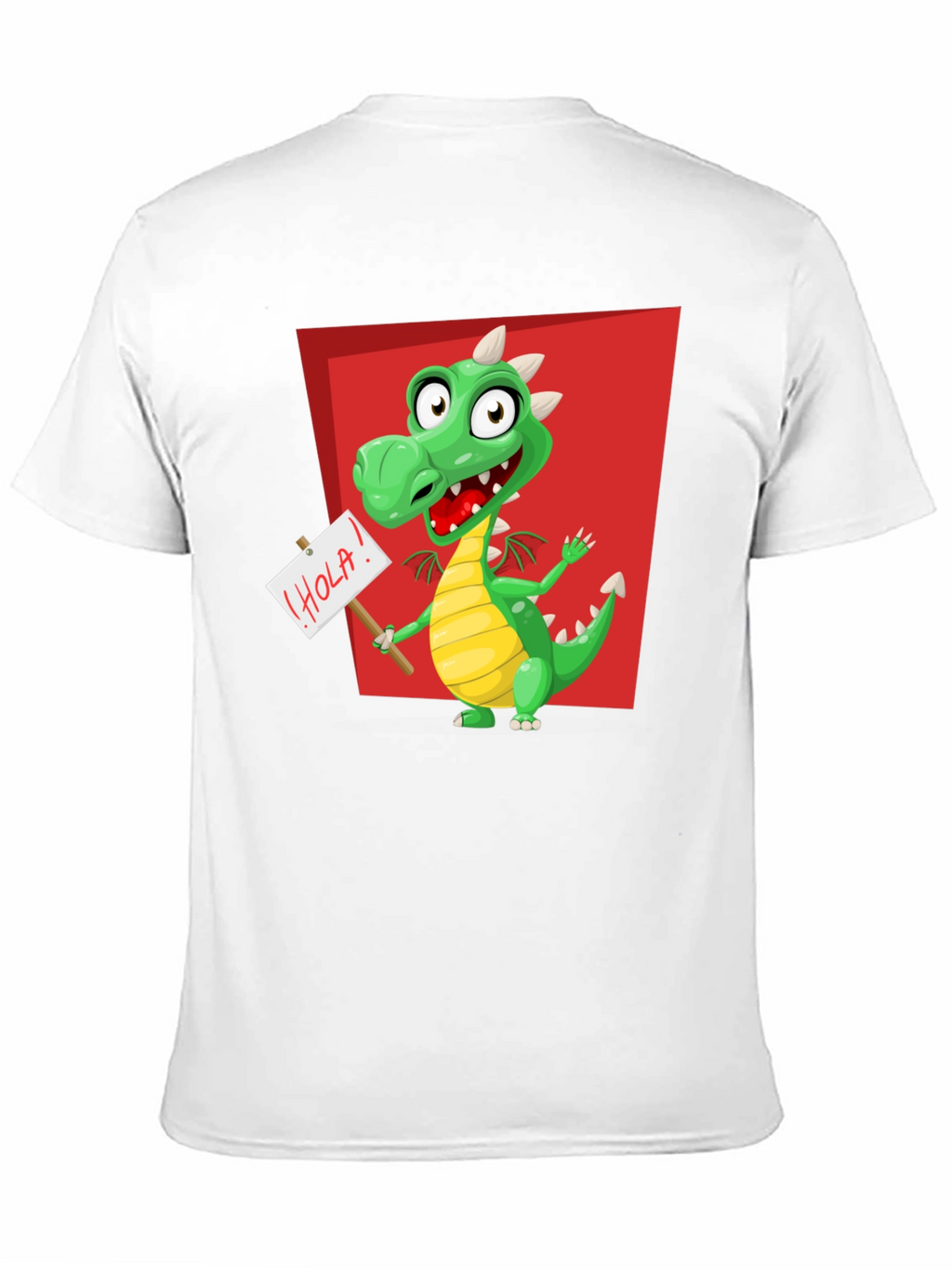 Funny Dragon Graphic T-Shirt - Hola!