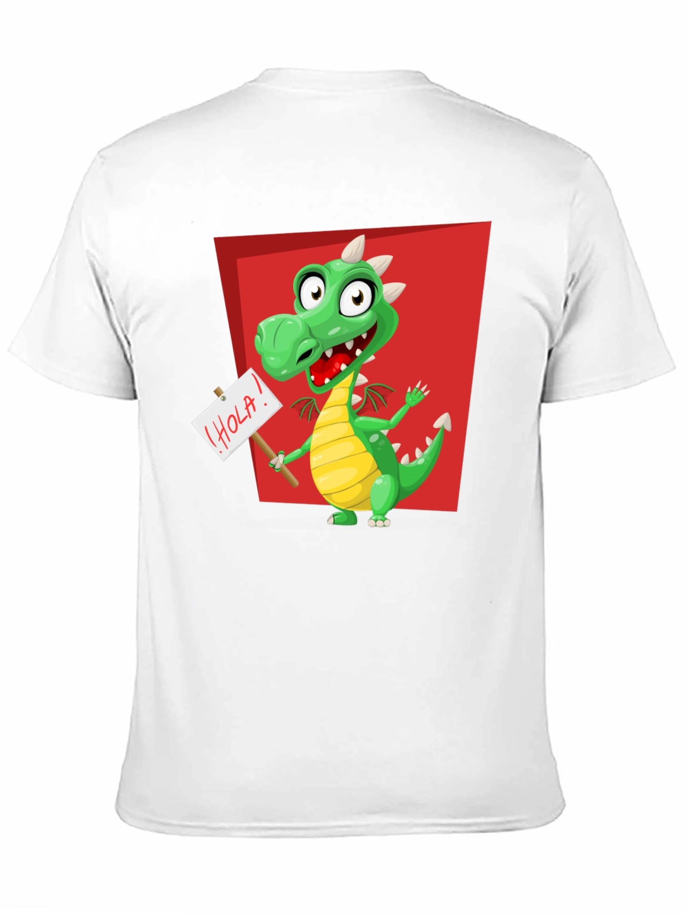Funny Dragon Graphic T-Shirt - Hola!