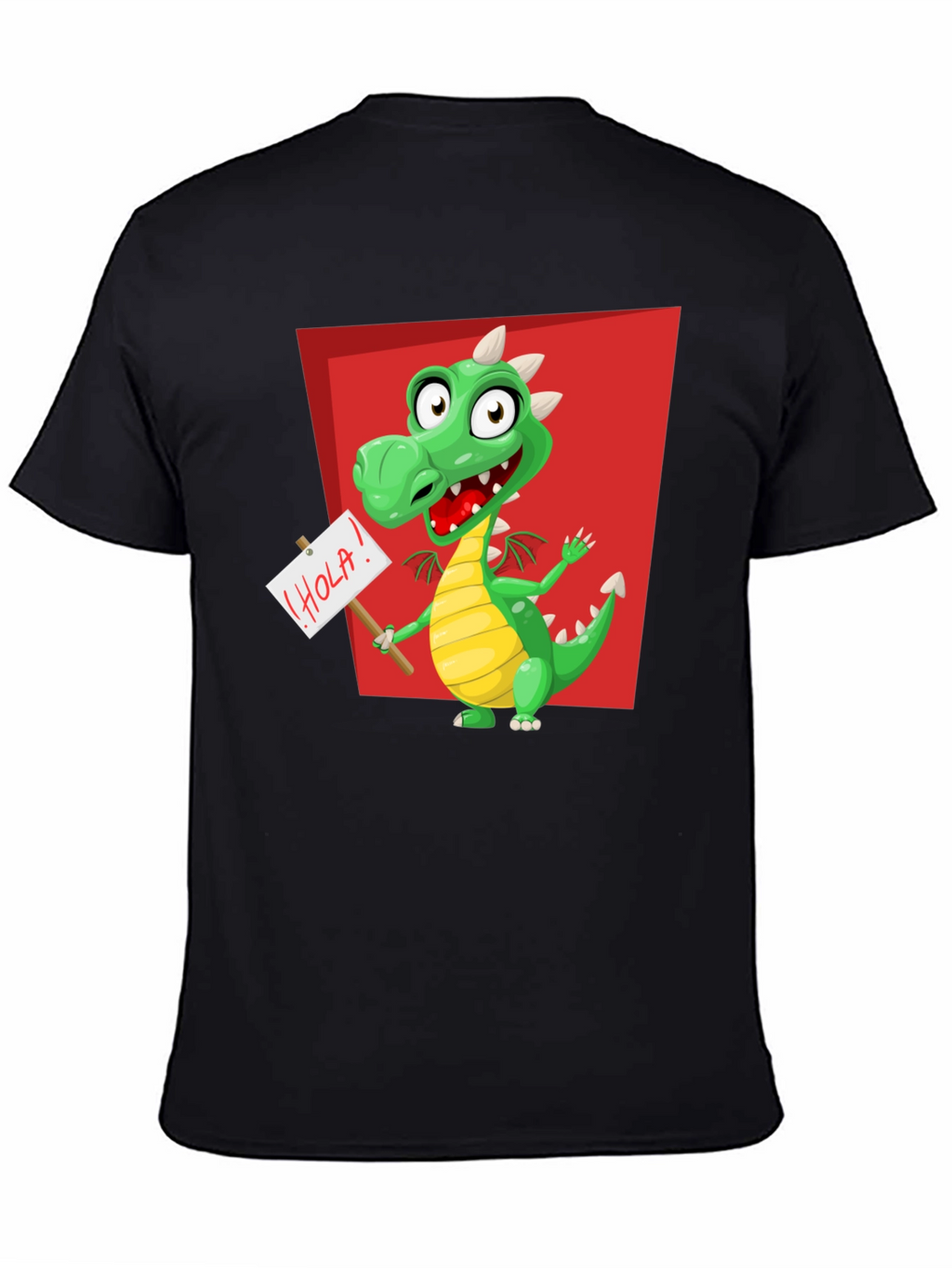 Funny Dragon Graphic T-Shirt - Hola!